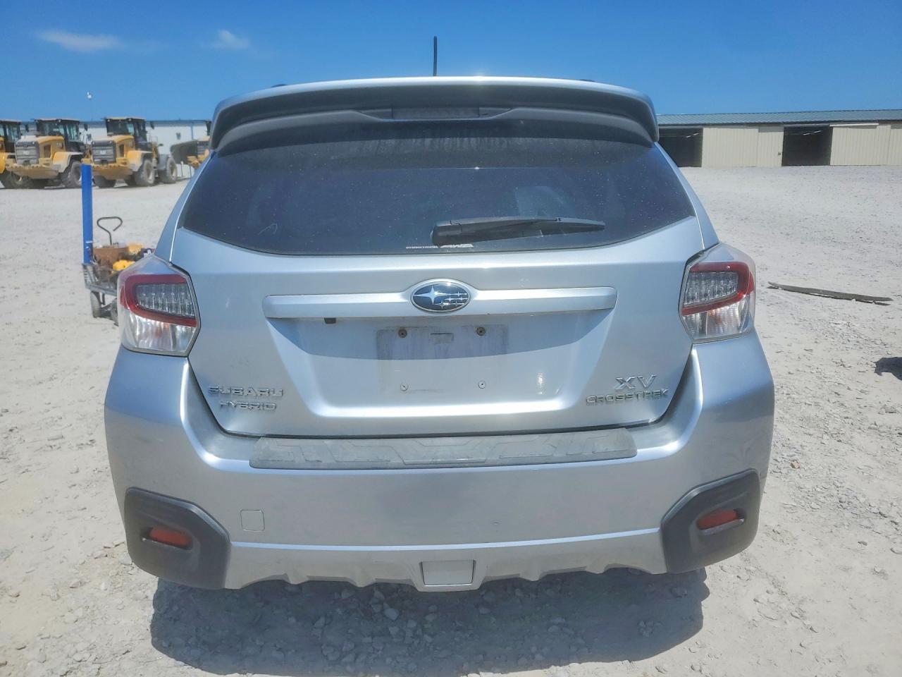 2014 Subaru Xv Crosstrek 2.0i Hybrid Touring Silver vin: JF2GPBKC9EH230479