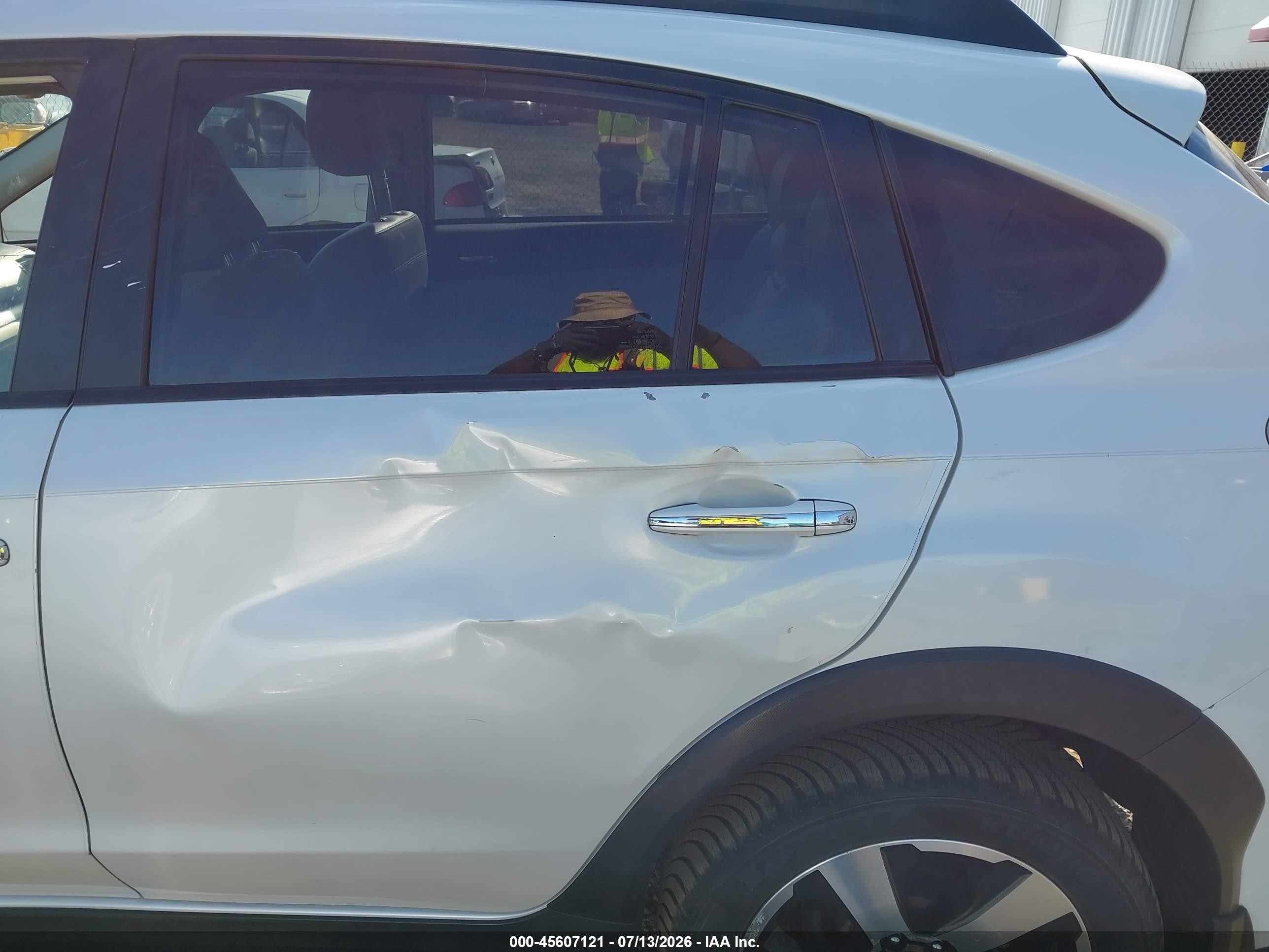 2014 Subaru Xv Crosstrek Hybrid 2.0i Touring White vin: JF2GPBKC9EH289242