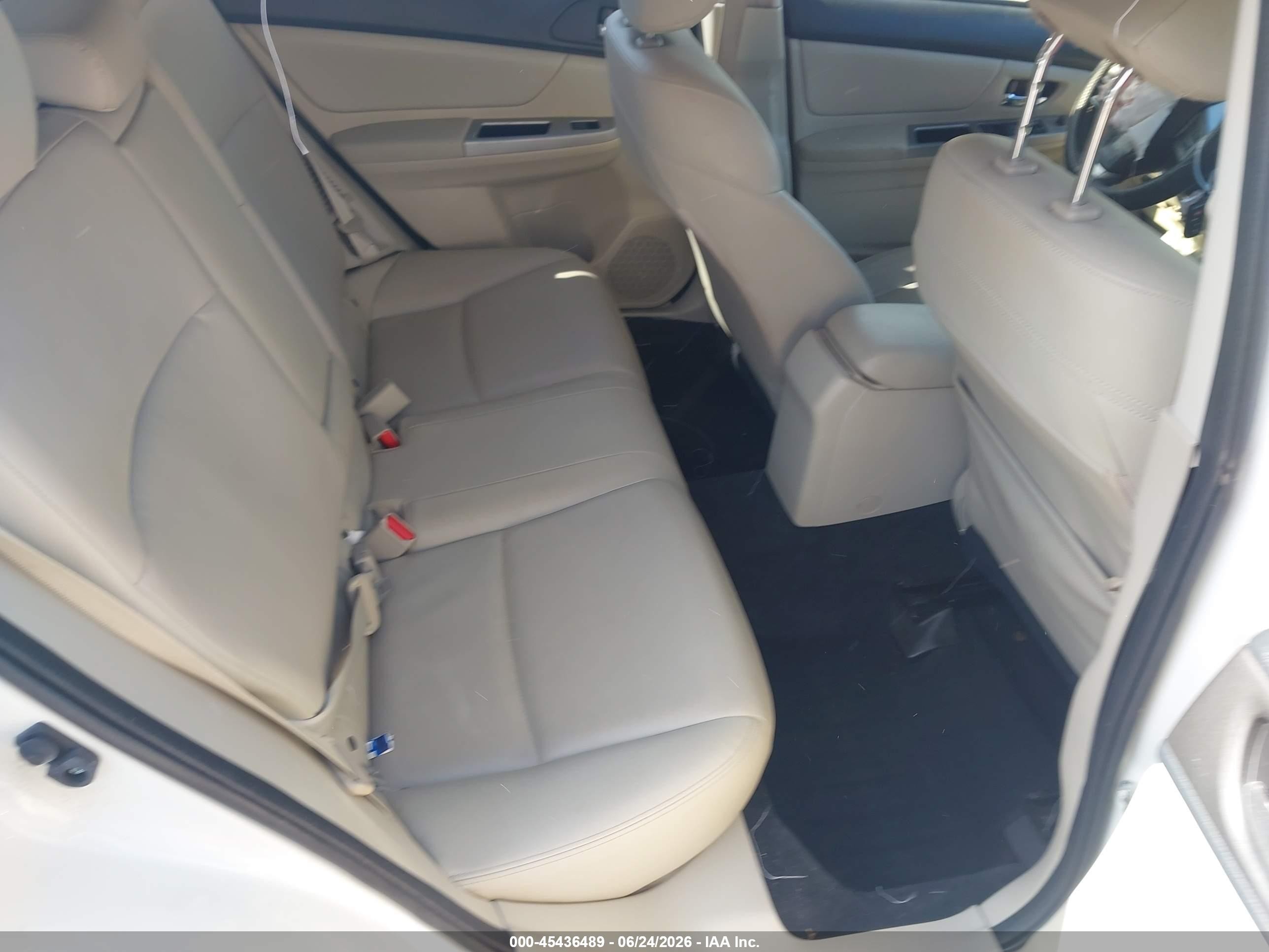 2014 Subaru Xv Crosstrek Hybrid 2.0i Touring White vin: JF2GPBKCXEH224612