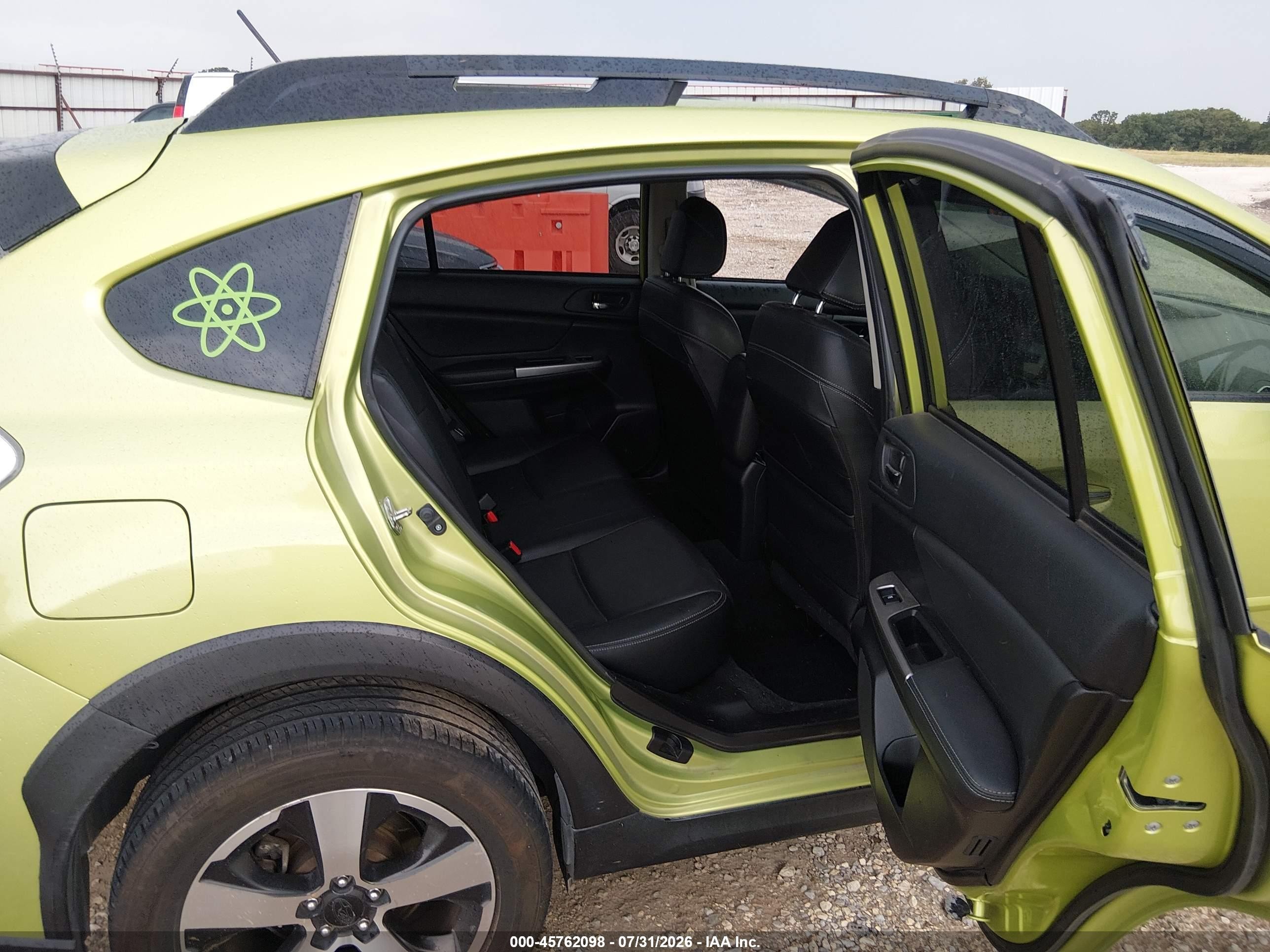 2015 Subaru Xv Crosstrek Hybrid Touring Зеленый vin: JF2GPBPC1FH218823