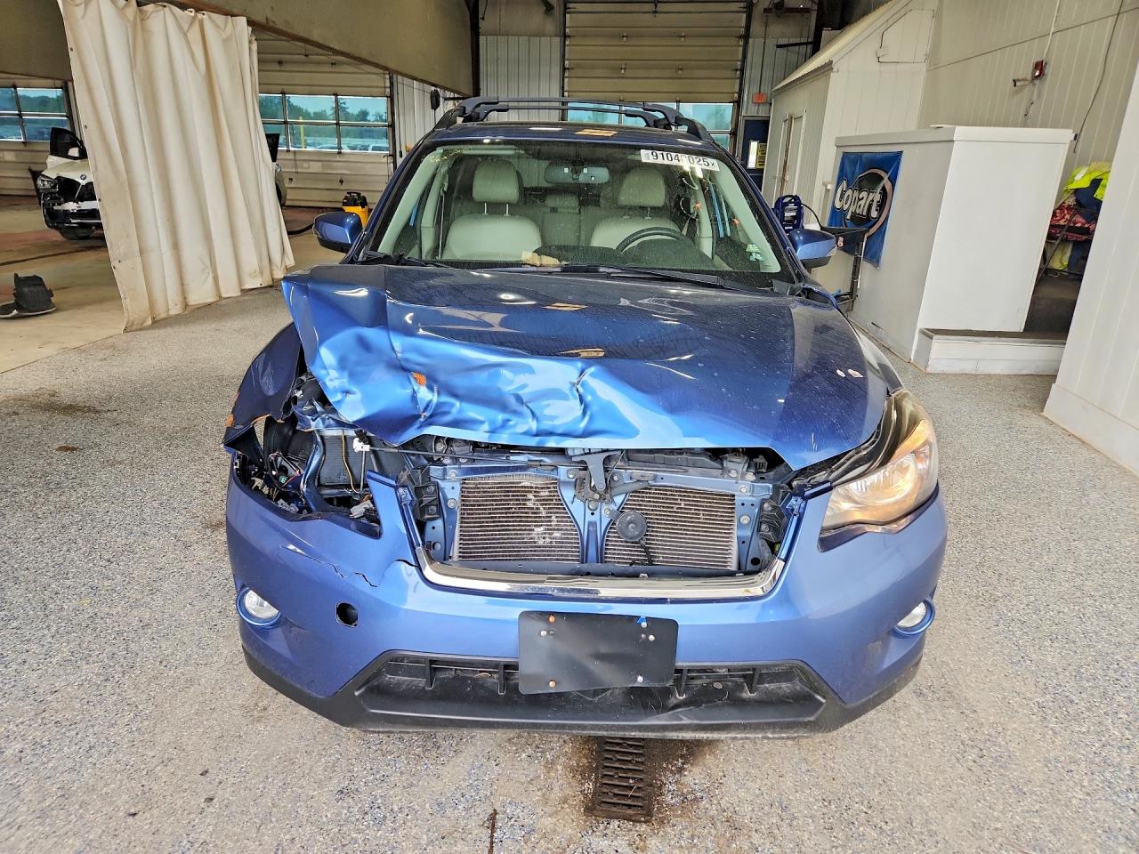 2015 Subaru Xv Crosstrek 2.0i Hybrid Touring Blue vin: JF2GPBPC2FH303573