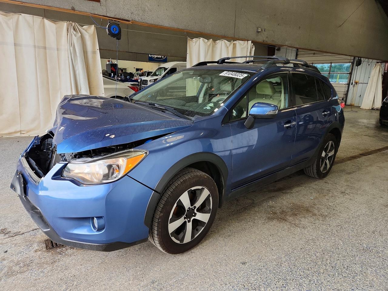 2015 Subaru Xv Crosstrek 2.0i Hybrid Touring Blue vin: JF2GPBPC2FH303573
