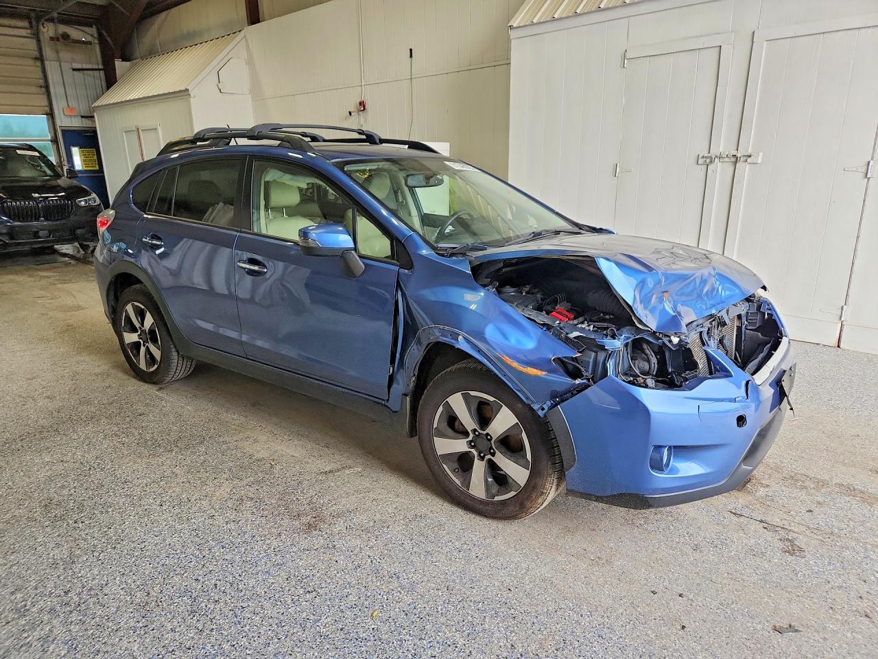2015 Subaru Xv Crosstrek 2.0i Hybrid Touring Blue vin: JF2GPBPC2FH303573