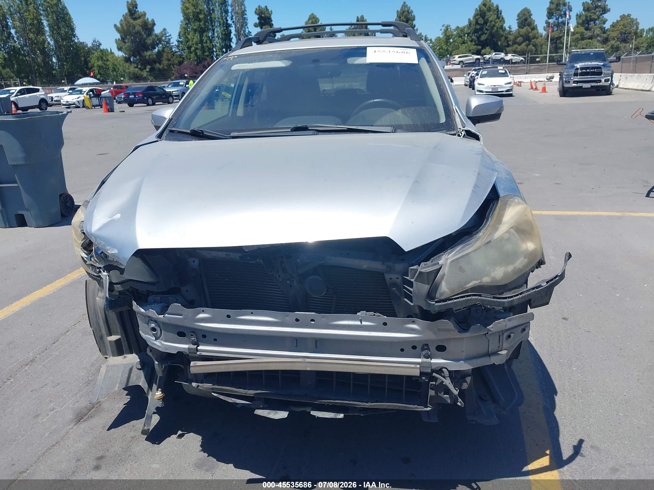 2015 Subaru Xv Crosstrek Hybrid Touring Silver vin: JF2GPBPC3FH213770