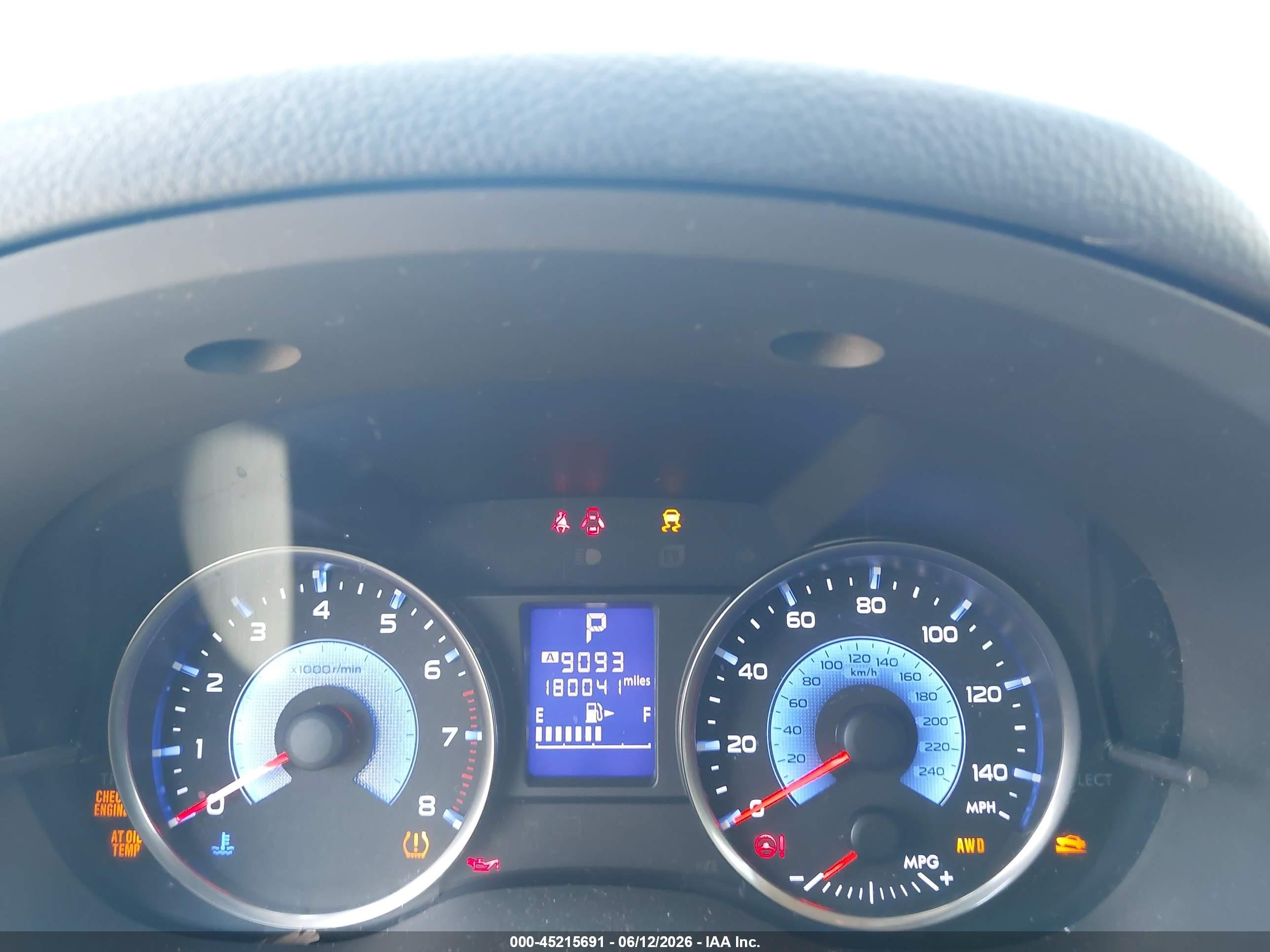 2015 Subaru Xv Crosstrek Hybrid Touring Blue vin: JF2GPBPC3FH245179