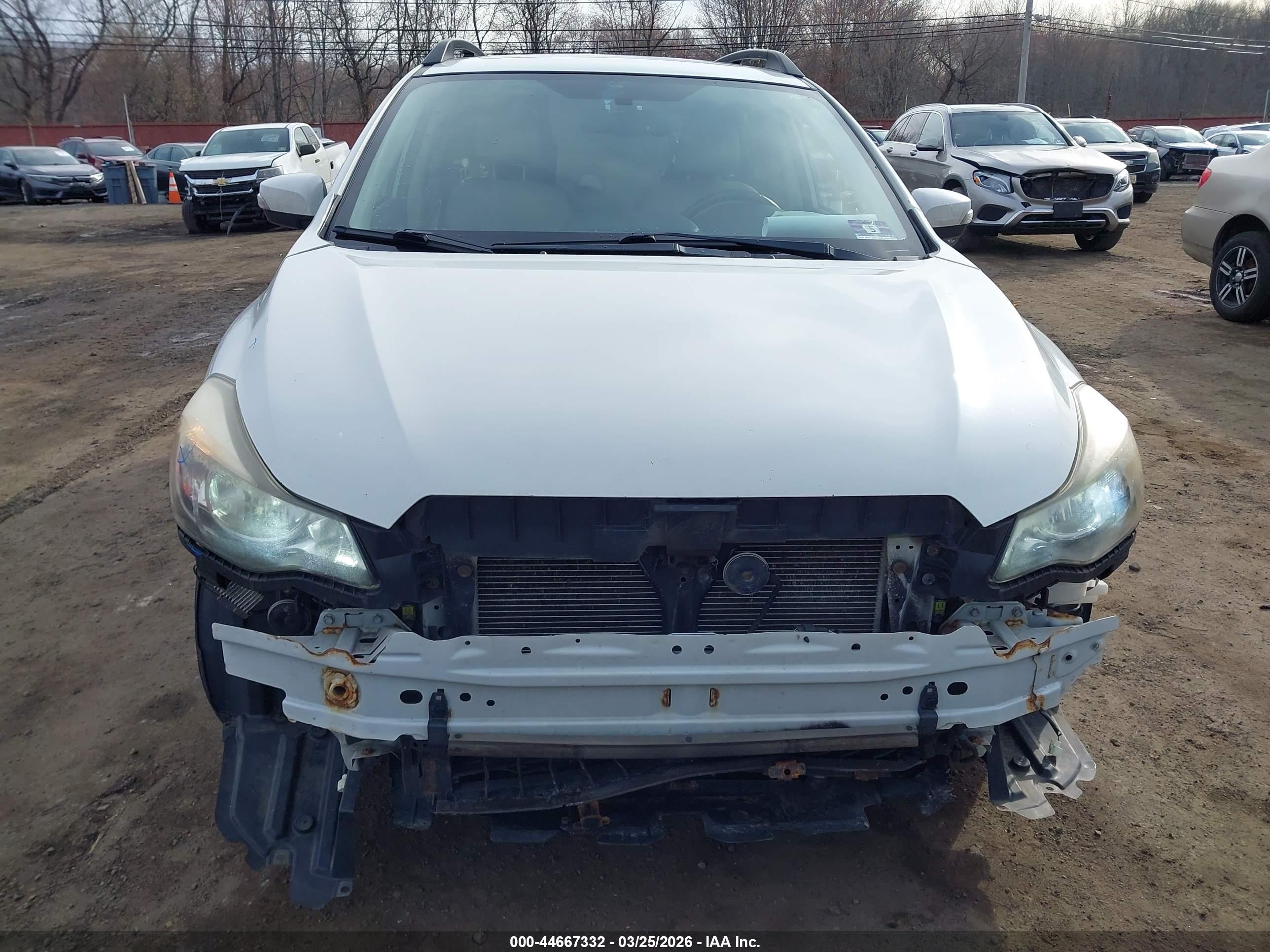 2015 Subaru Xv Crosstrek Hybrid Touring White vin: JF2GPBPC4FH244705