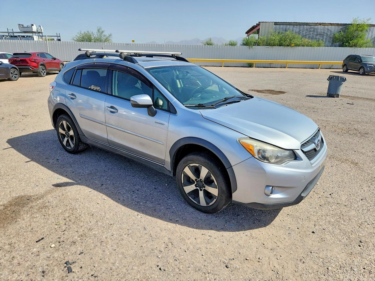 2015 Subaru Xv Crosstrek 2.0i Hybrid Touring Silver vin: JF2GPBPC5FH221935