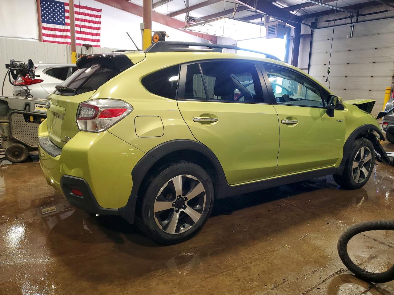 2015 Subaru Xv Crosstrek 2.0i Hybrid Touring Green vin: JF2GPBPC6FH314768