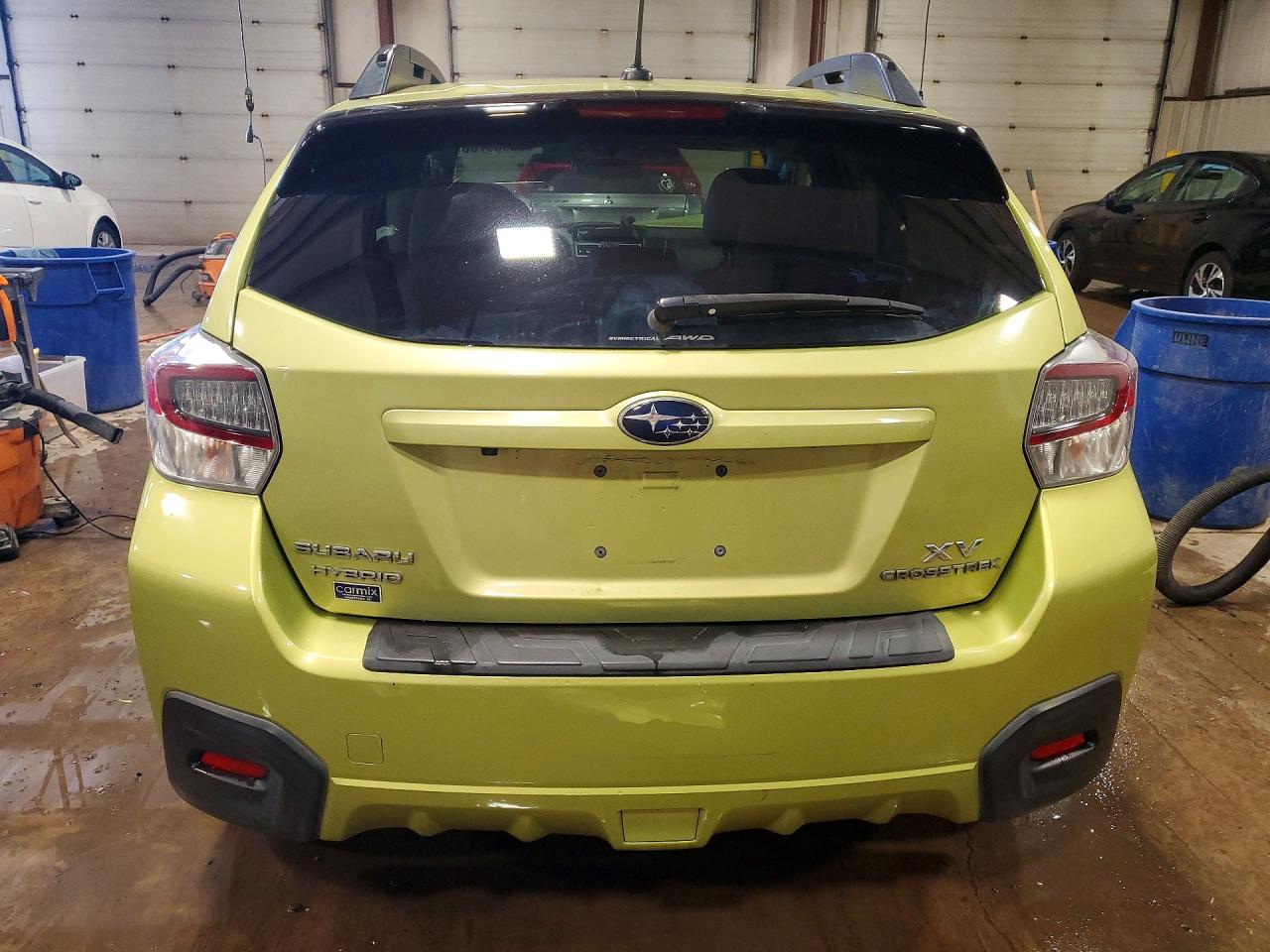 2015 Subaru Xv Crosstrek 2.0i Hybrid Touring Green vin: JF2GPBPC6FH314768