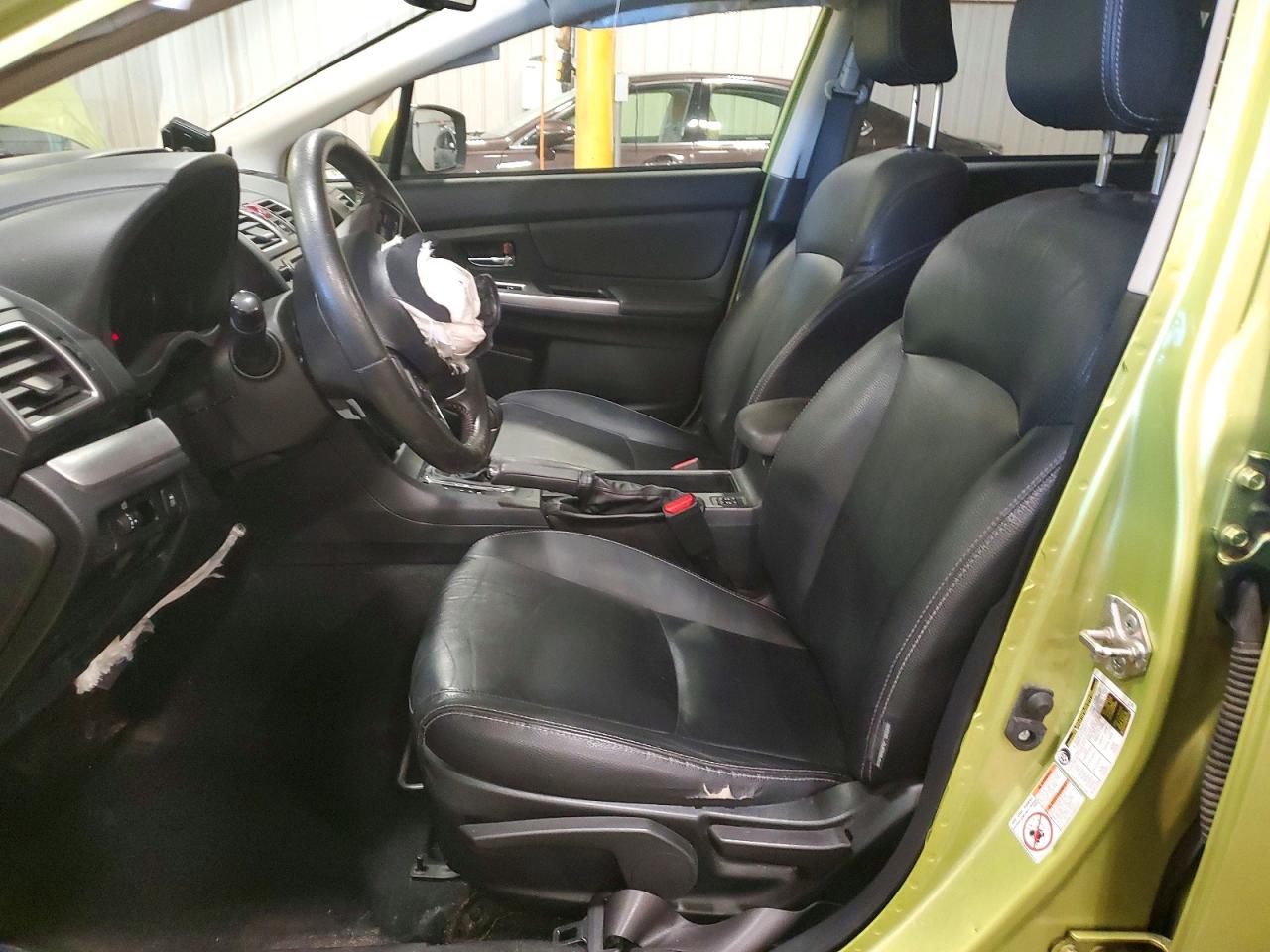 2015 Subaru Xv Crosstrek 2.0i Hybrid Touring Green vin: JF2GPBPC6FH314768