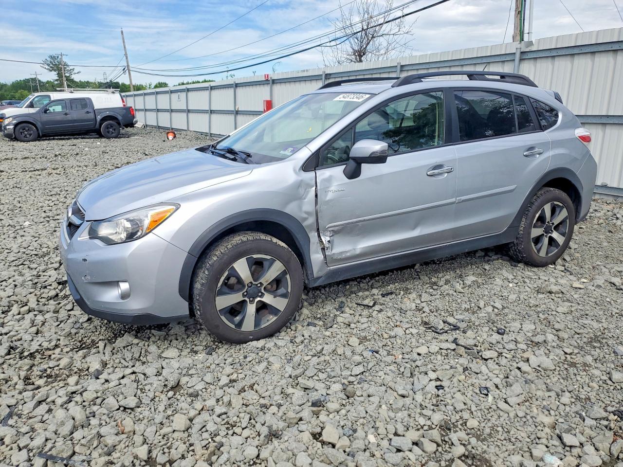 2015 Subaru Xv Crosstrek 2.0i Hybrid Touring Silver vin: JF2GPBPC7FH309837