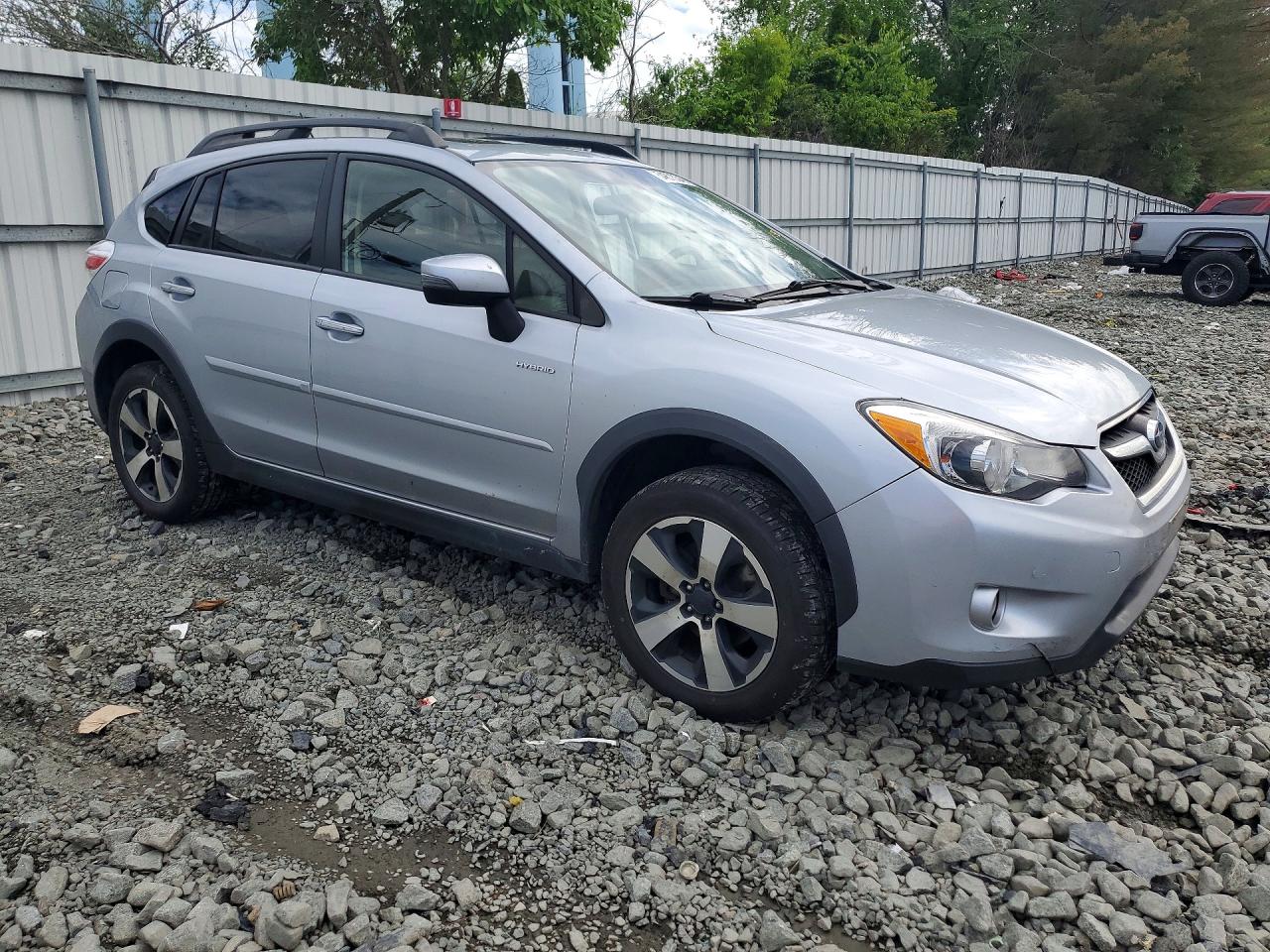 2015 Subaru Xv Crosstrek 2.0i Hybrid Touring Silver vin: JF2GPBPC7FH309837