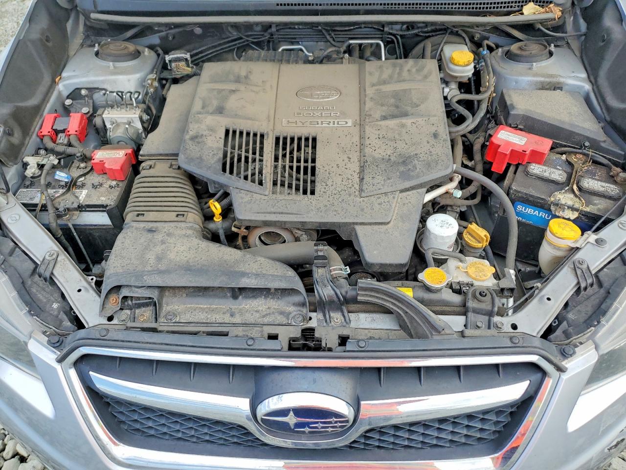 2015 Subaru Xv Crosstrek 2.0i Hybrid Touring Silver vin: JF2GPBPC7FH309837