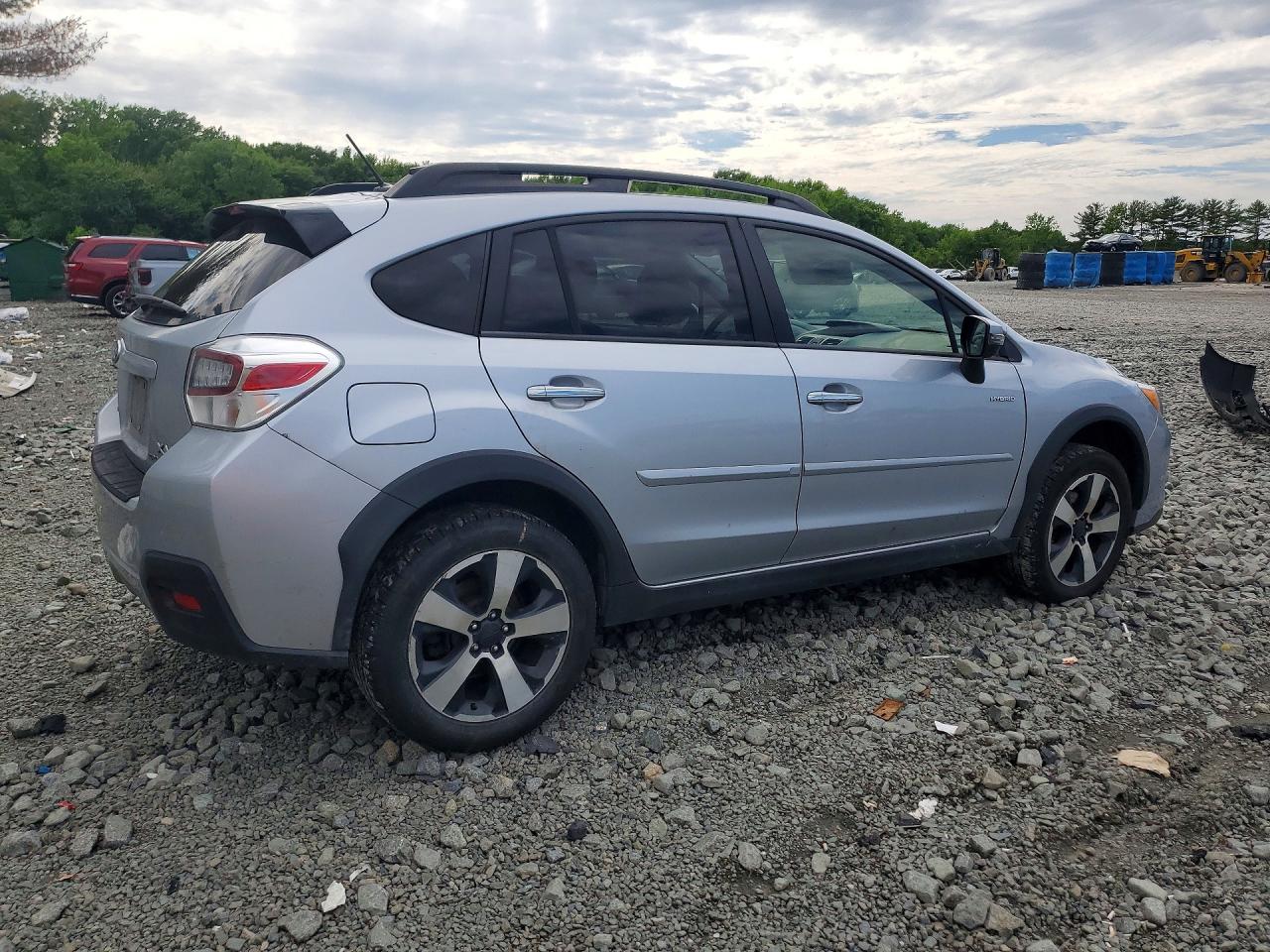 2015 Subaru Xv Crosstrek 2.0i Hybrid Touring Silver vin: JF2GPBPC7FH309837