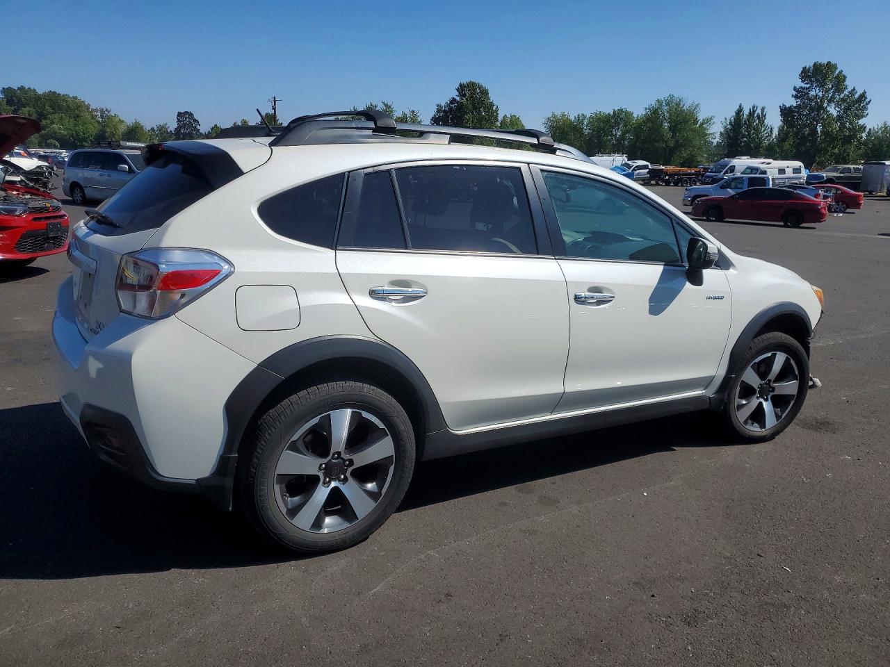 2015 Subaru Xv Crosstrek 2.0i Hybrid Touring Белый vin: JF2GPBPC8FH227504
