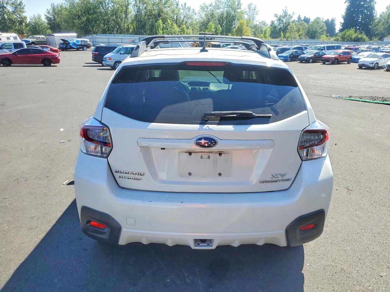 2015 Subaru Xv Crosstrek 2.0i Hybrid Touring Белый vin: JF2GPBPC8FH227504