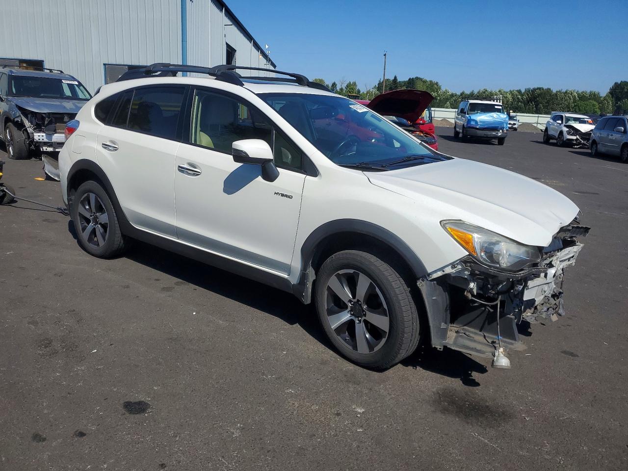 2015 Subaru Xv Crosstrek 2.0i Hybrid Touring Белый vin: JF2GPBPC8FH227504