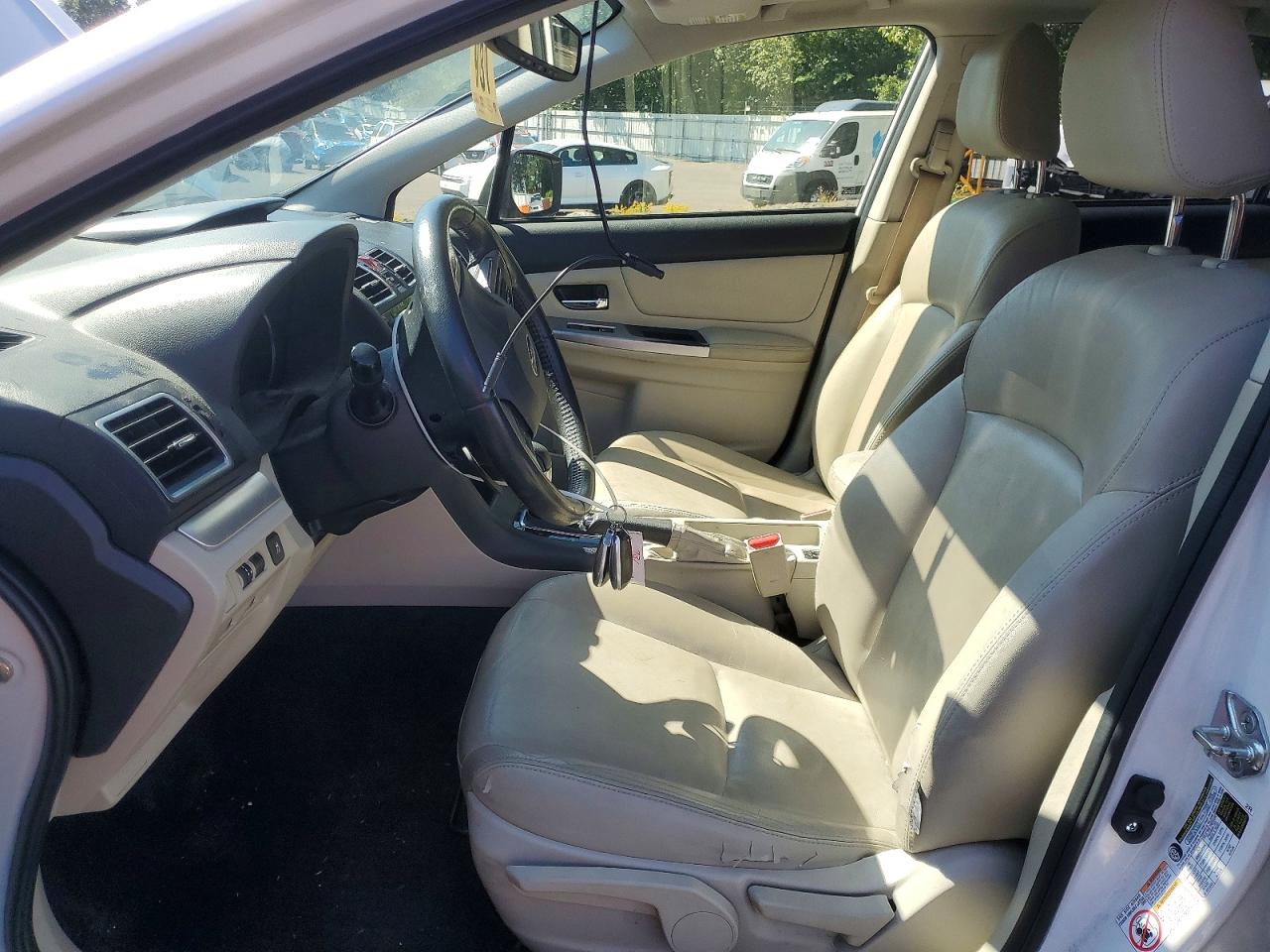 2015 Subaru Xv Crosstrek 2.0i Hybrid Touring Белый vin: JF2GPBPC8FH227504
