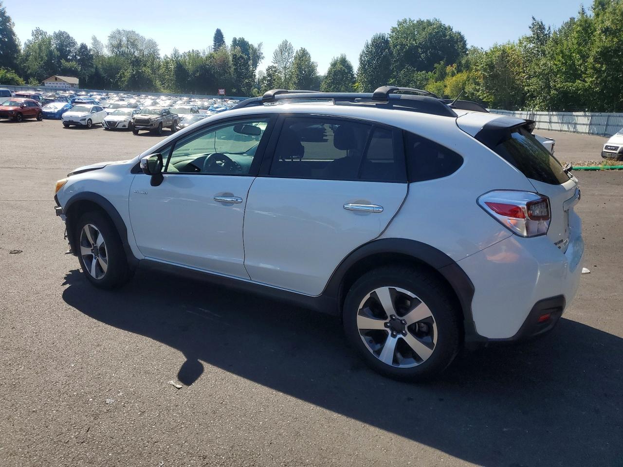 2015 Subaru Xv Crosstrek 2.0i Hybrid Touring Белый vin: JF2GPBPC8FH227504
