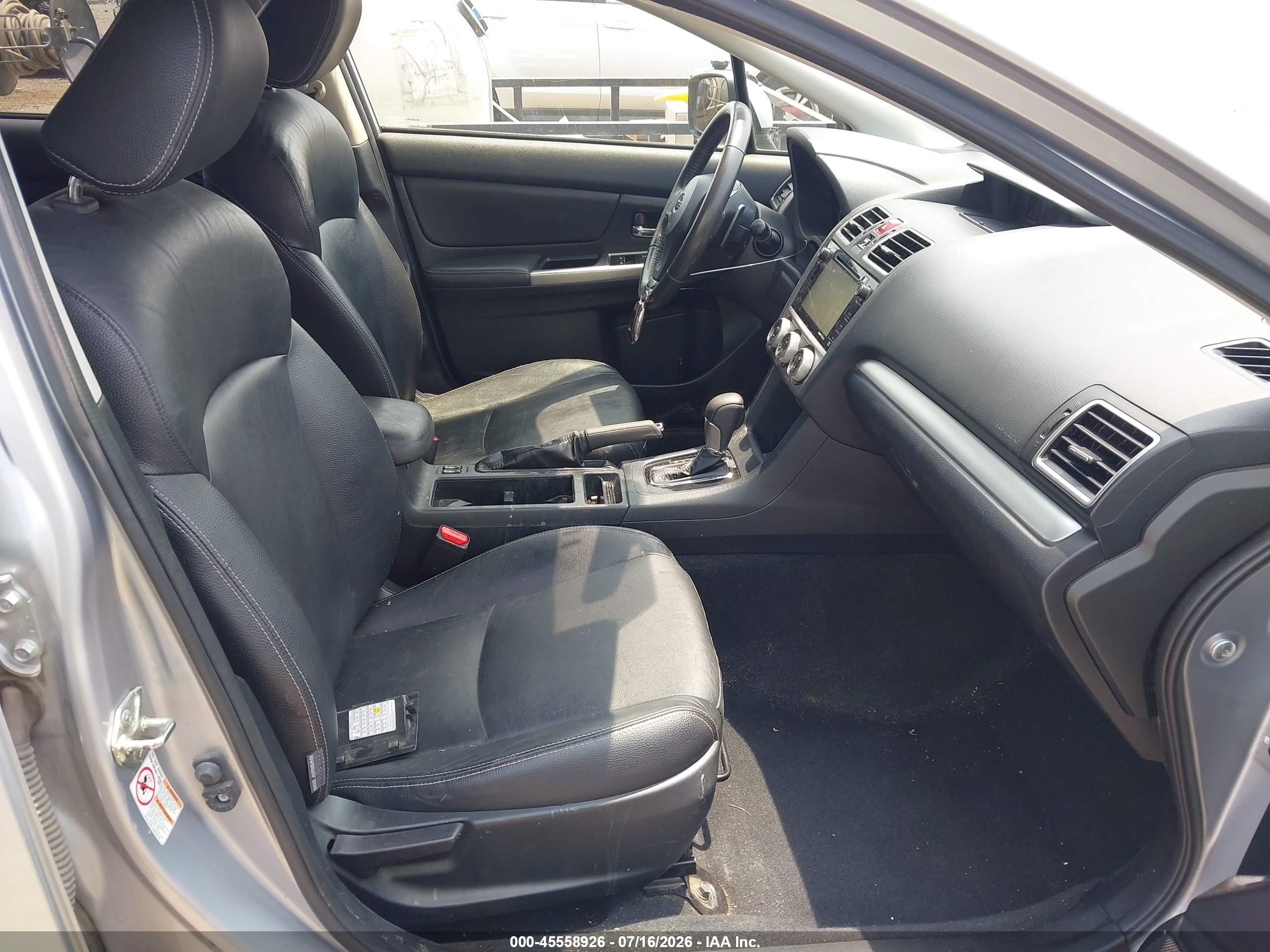 2015 Subaru Xv Crosstrek Hybrid Touring Silver vin: JF2GPBPC9FH256672
