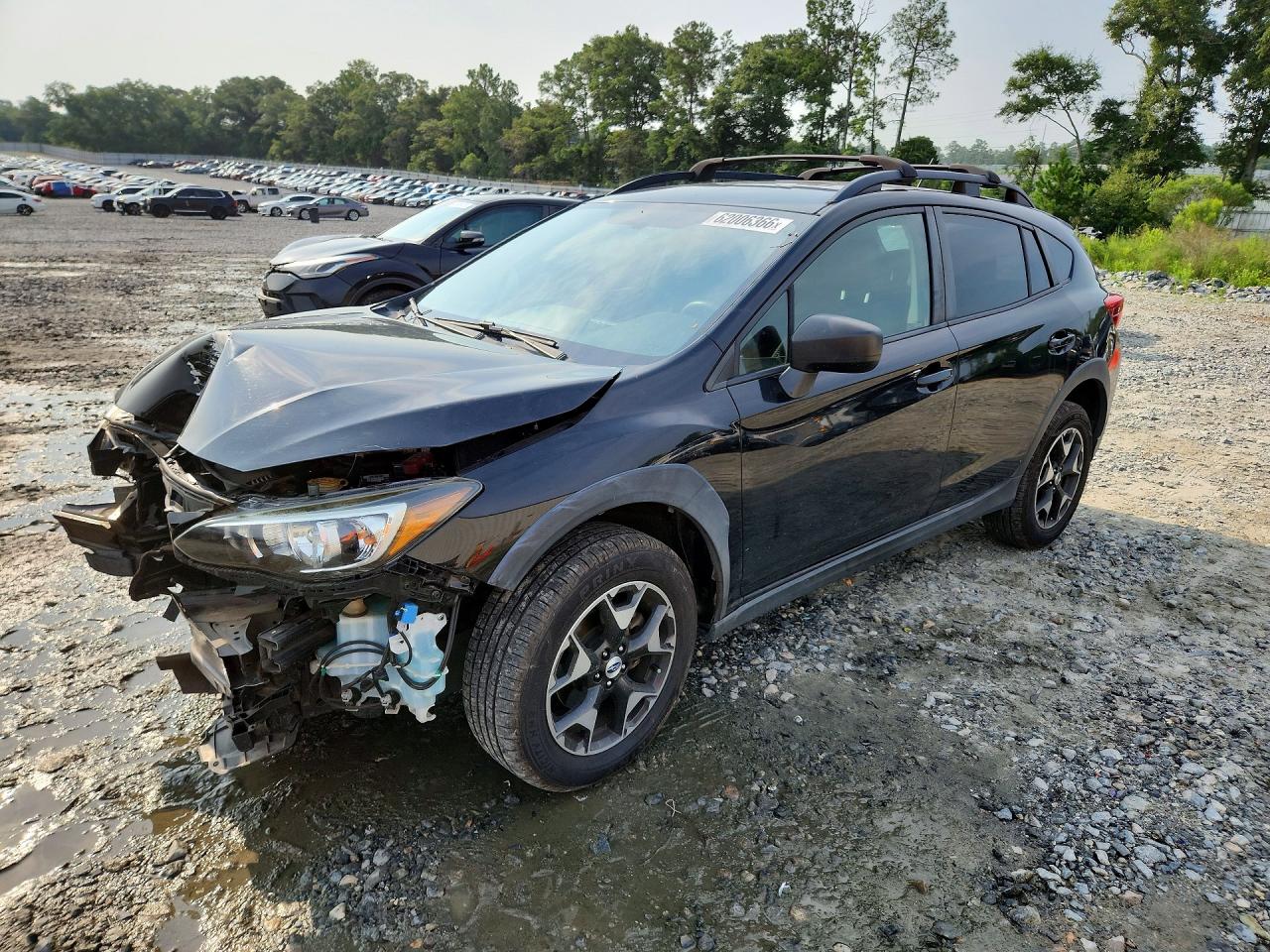 2018 Subaru Crosstrek Черный vin: JF2GTAAC1JH233457