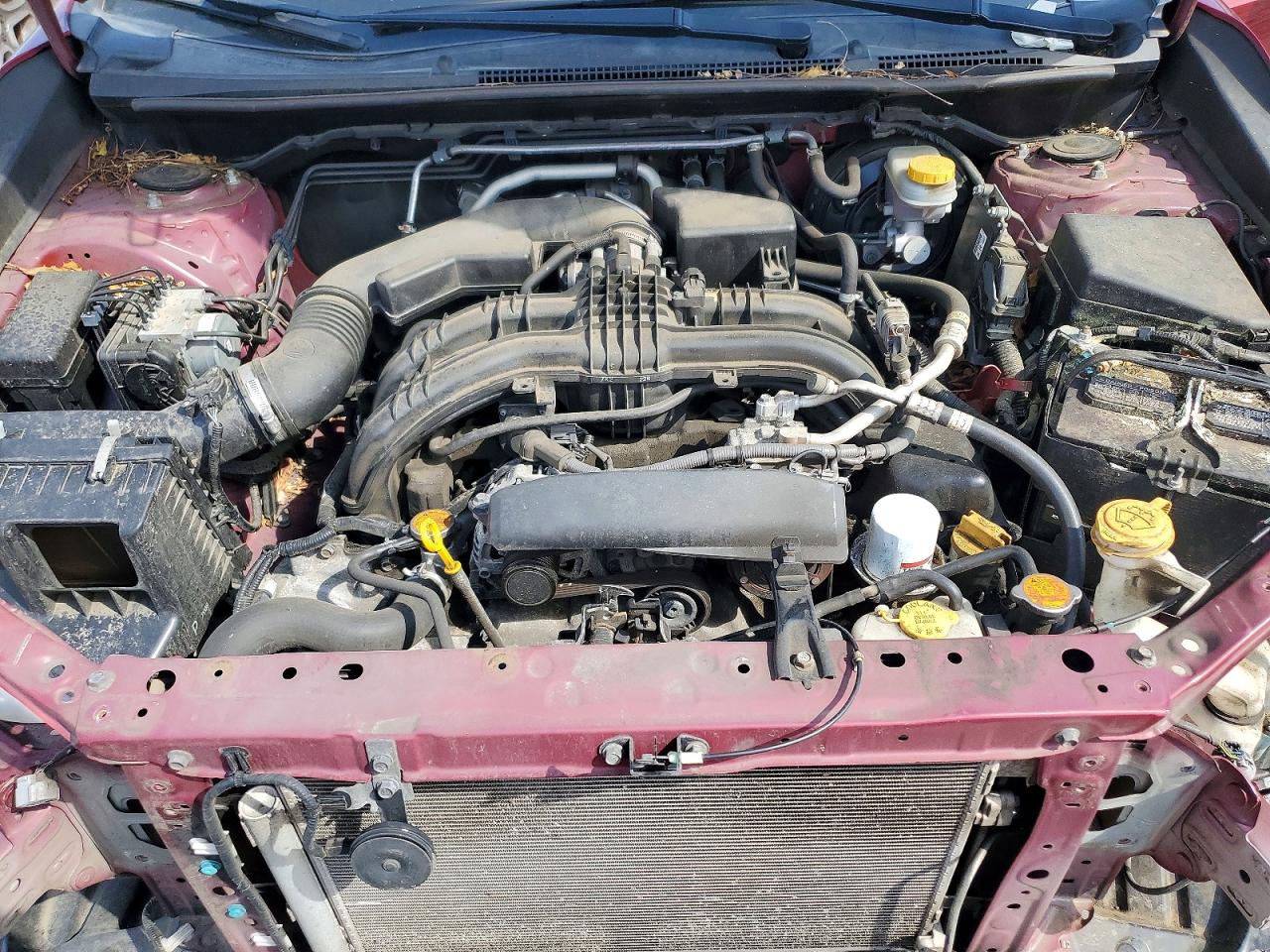 2018 Subaru Crosstrek Burgundy vin: JF2GTAAC3JH256478