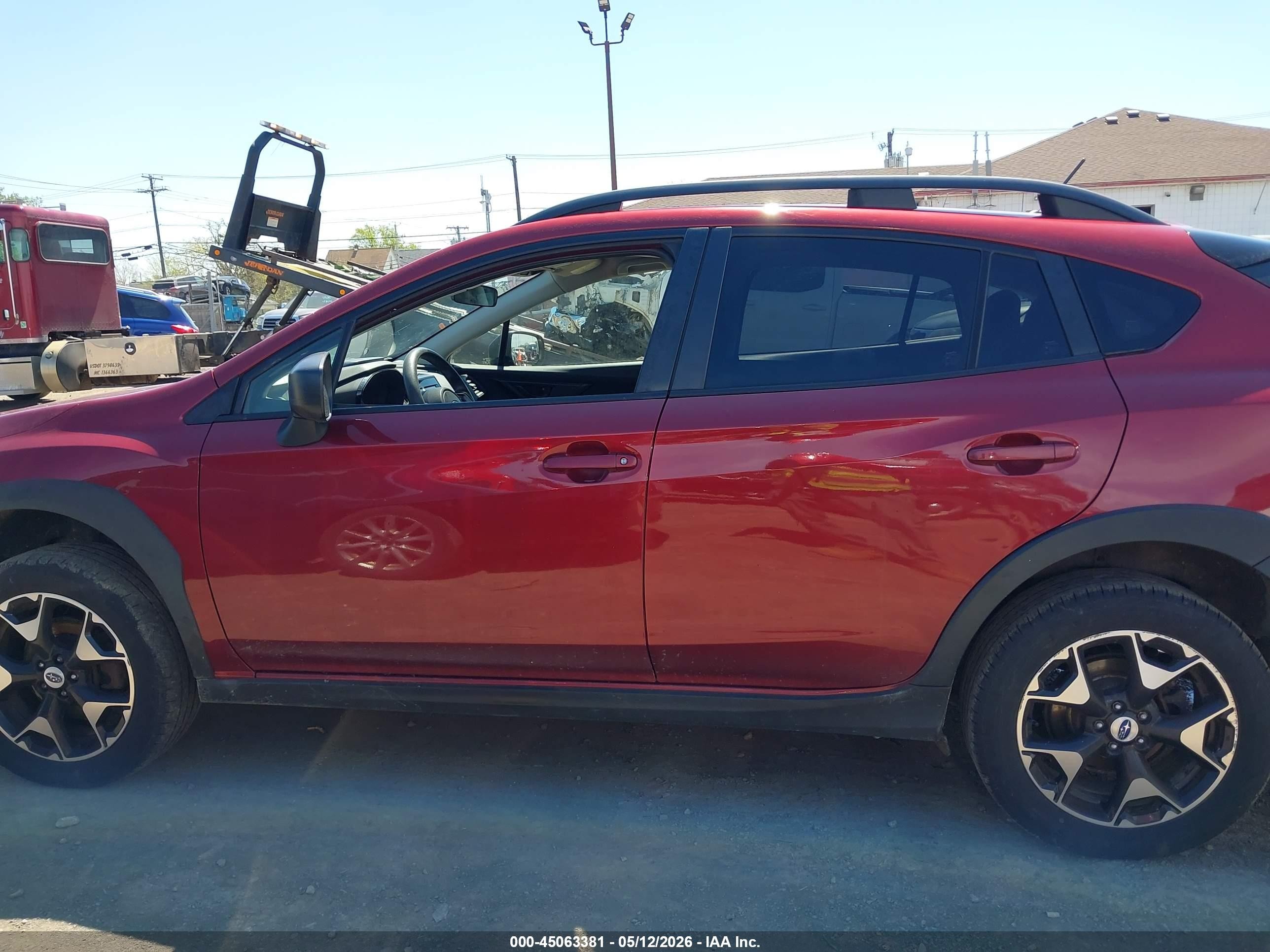 2018 Subaru Crosstrek 2.0i Red vin: JF2GTAAC4J9220910