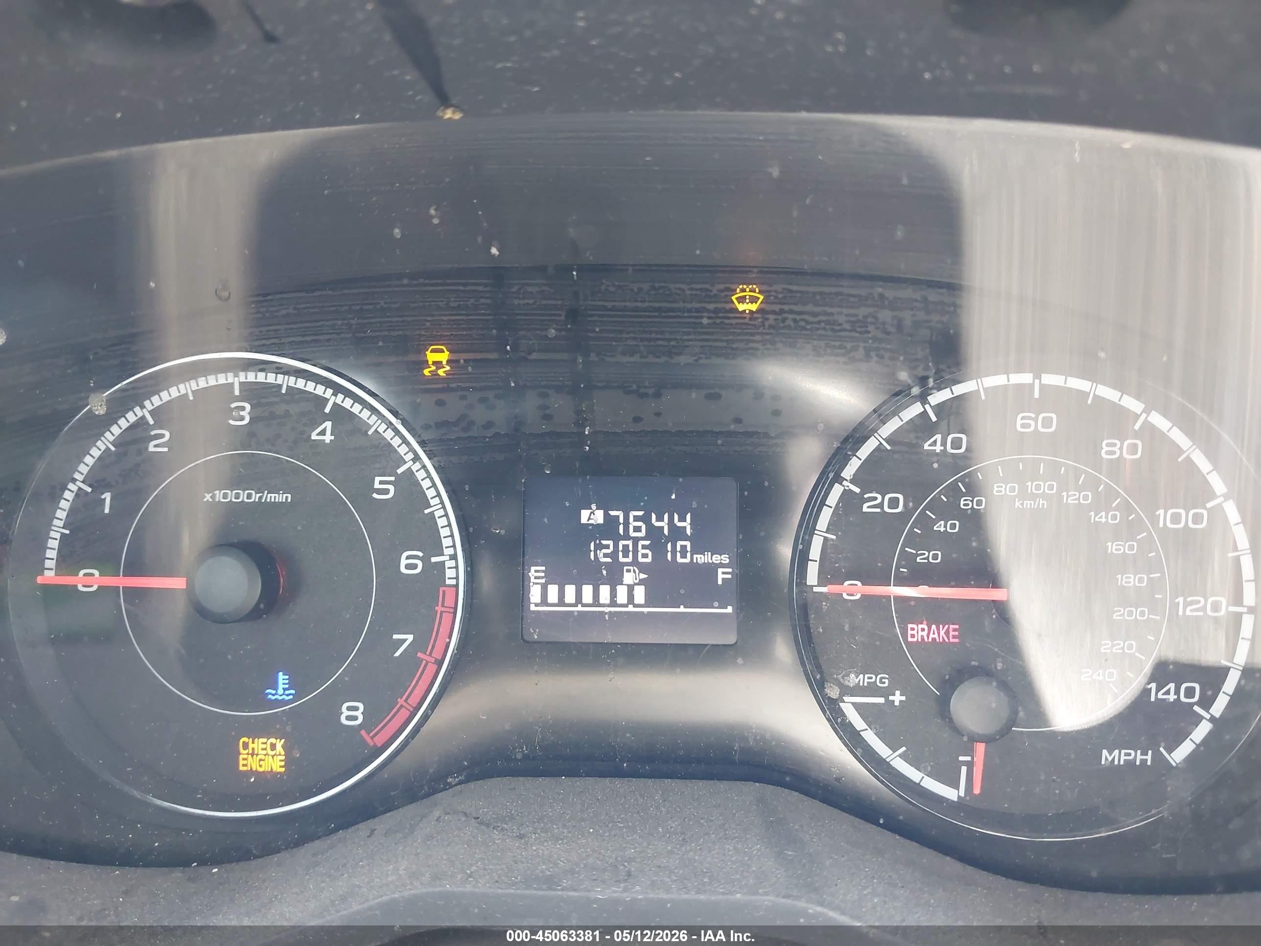 2018 Subaru Crosstrek 2.0i Red vin: JF2GTAAC4J9220910