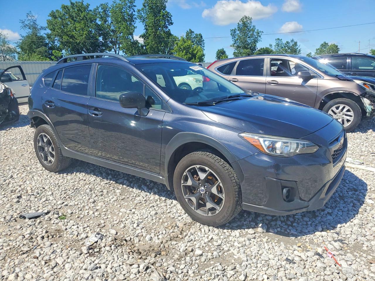 2018 Subaru Crosstrek Black vin: JF2GTAAC5JH310783