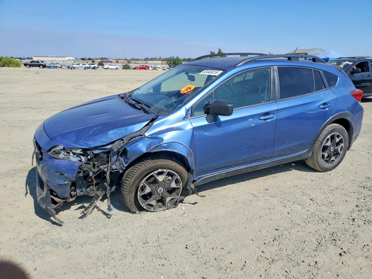 2018 Subaru Crosstrek Blue vin: JF2GTAAC5JH342956