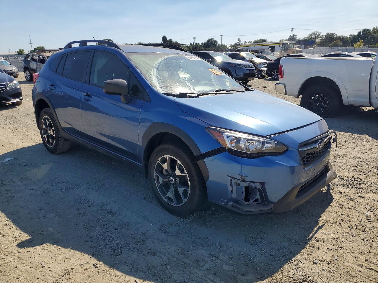 2018 Subaru Crosstrek Blue vin: JF2GTAAC5JH342956