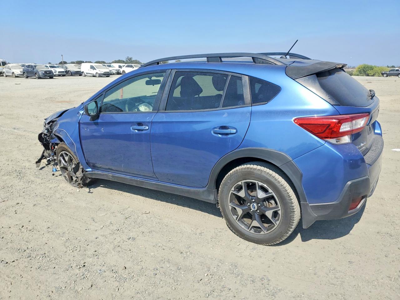 2018 Subaru Crosstrek Blue vin: JF2GTAAC5JH342956