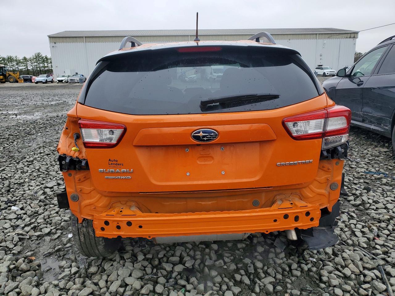 2018 Subaru Crosstrek Orange vin: JF2GTAAC6JH230098
