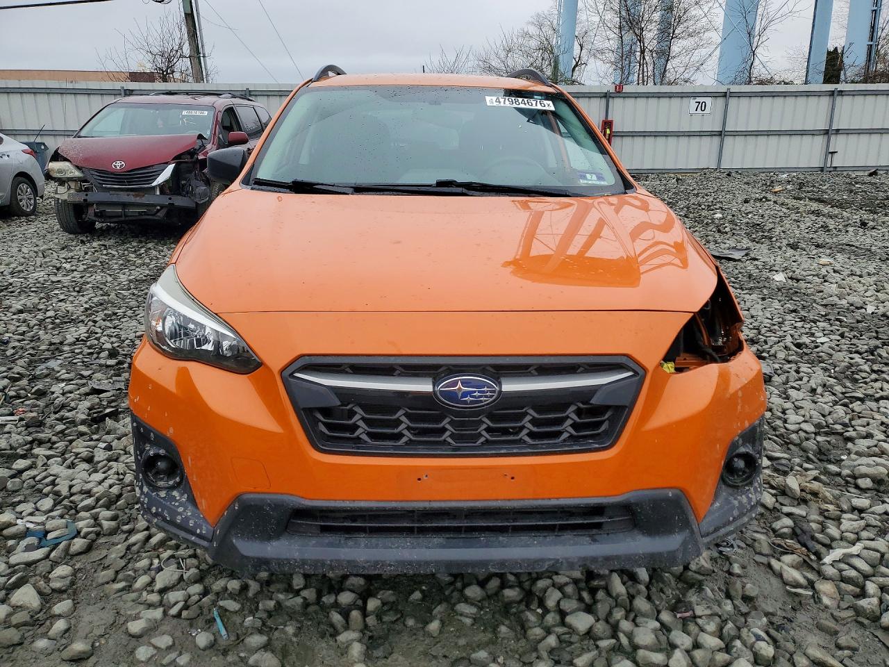 2018 Subaru Crosstrek Orange vin: JF2GTAAC6JH230098