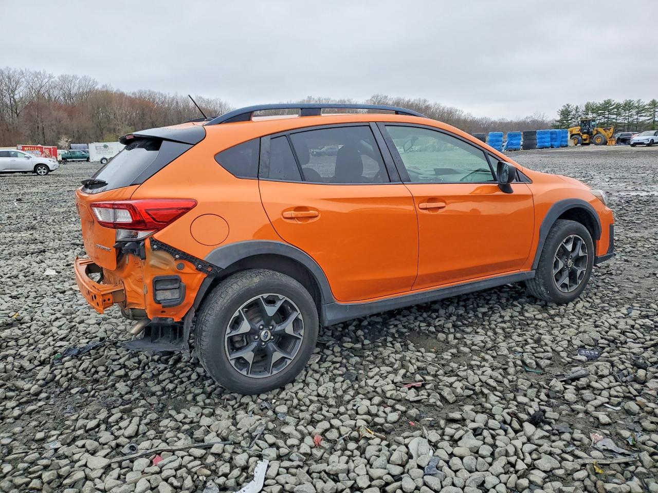 2018 Subaru Crosstrek Orange vin: JF2GTAAC6JH230098
