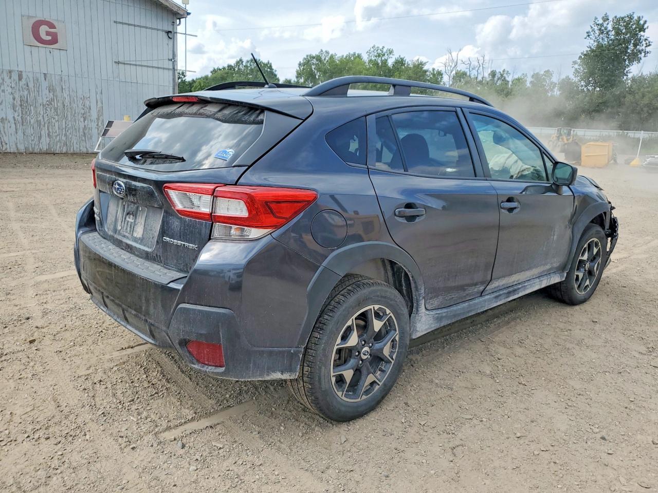 2018 Subaru Crosstrek Charcoal vin: JF2GTAAC6JH299258