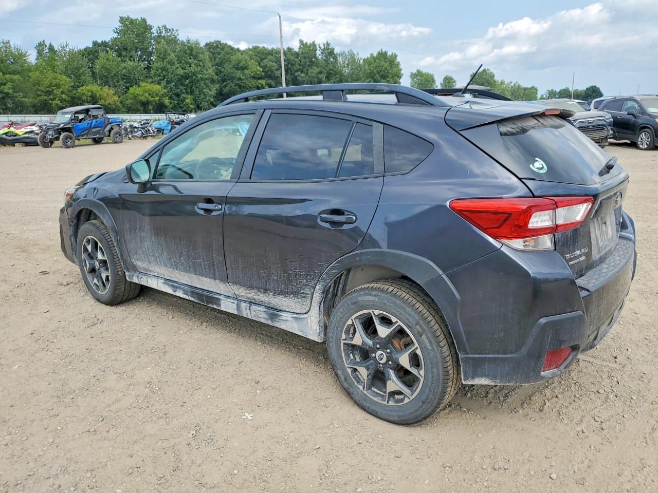 2018 Subaru Crosstrek Charcoal vin: JF2GTAAC6JH299258