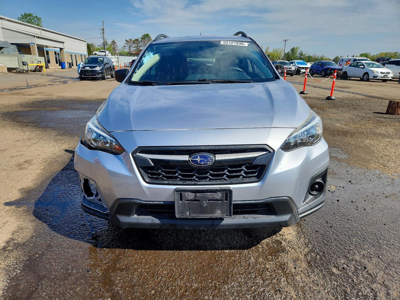 2018 Subaru Crosstrek Silver vin: JF2GTAACXJ8274122