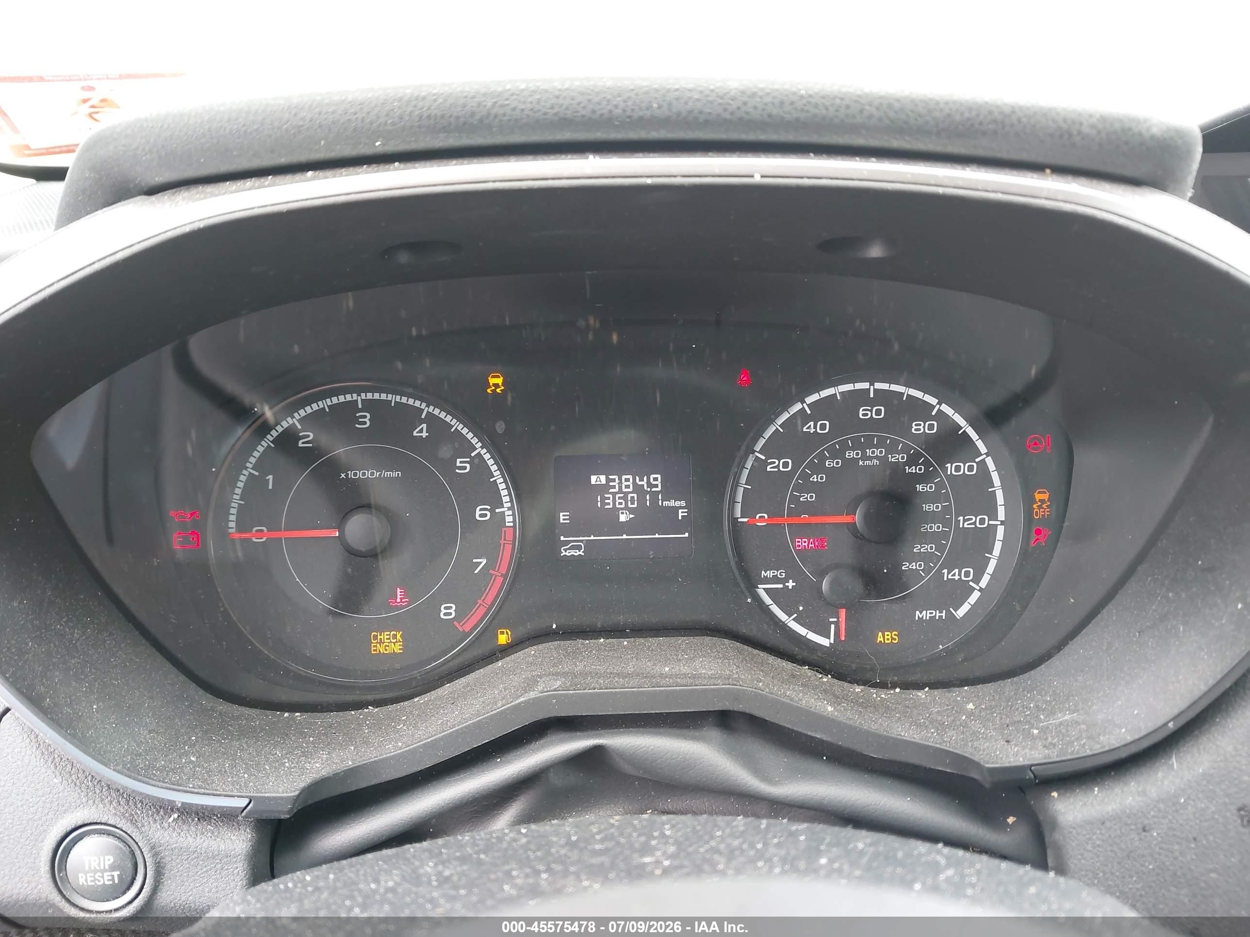 2018 Subaru Crosstrek 2.0i Premium Серый vin: JF2GTABC0JH285709