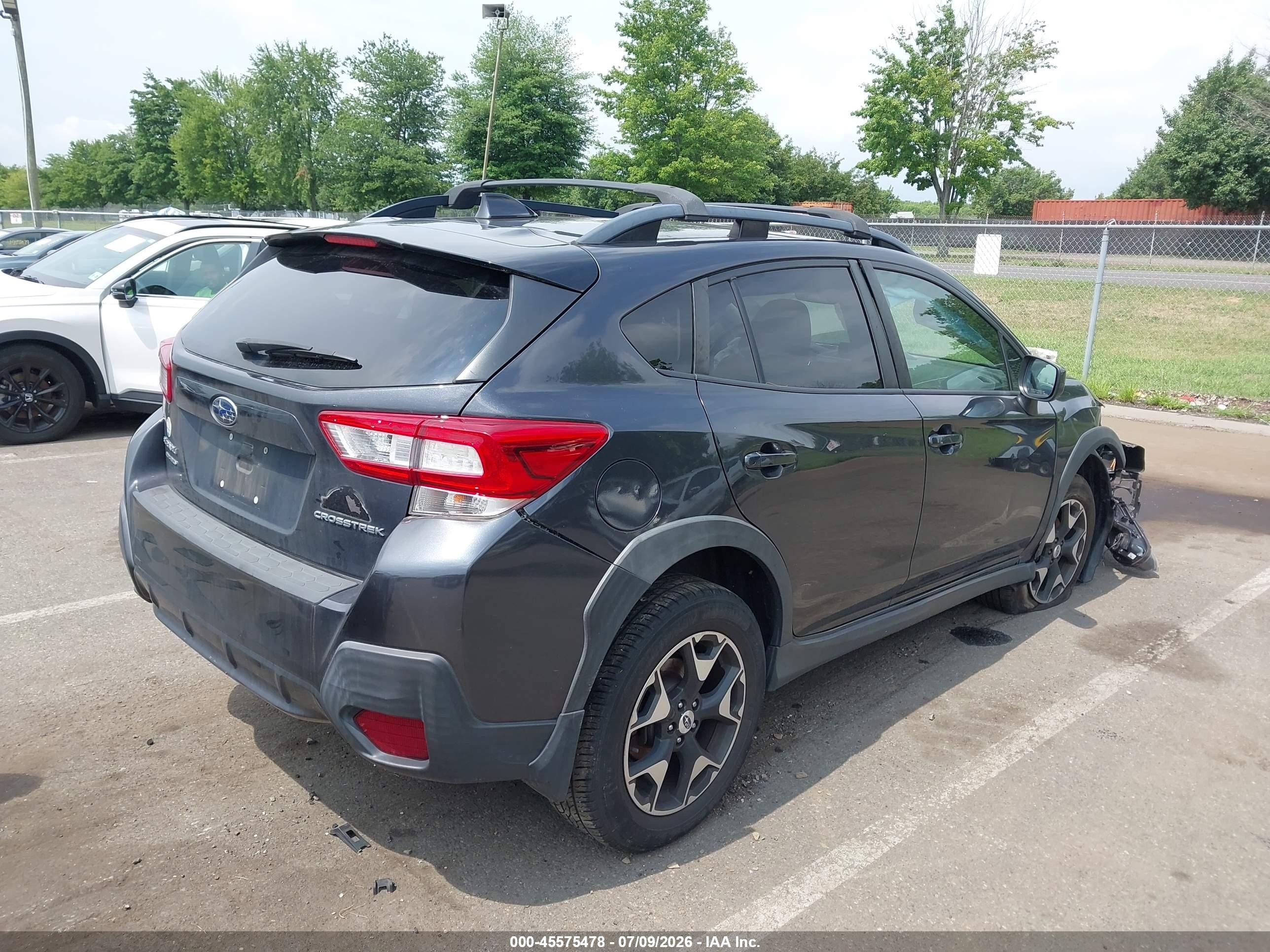 2018 Subaru Crosstrek 2.0i Premium Серый vin: JF2GTABC0JH285709