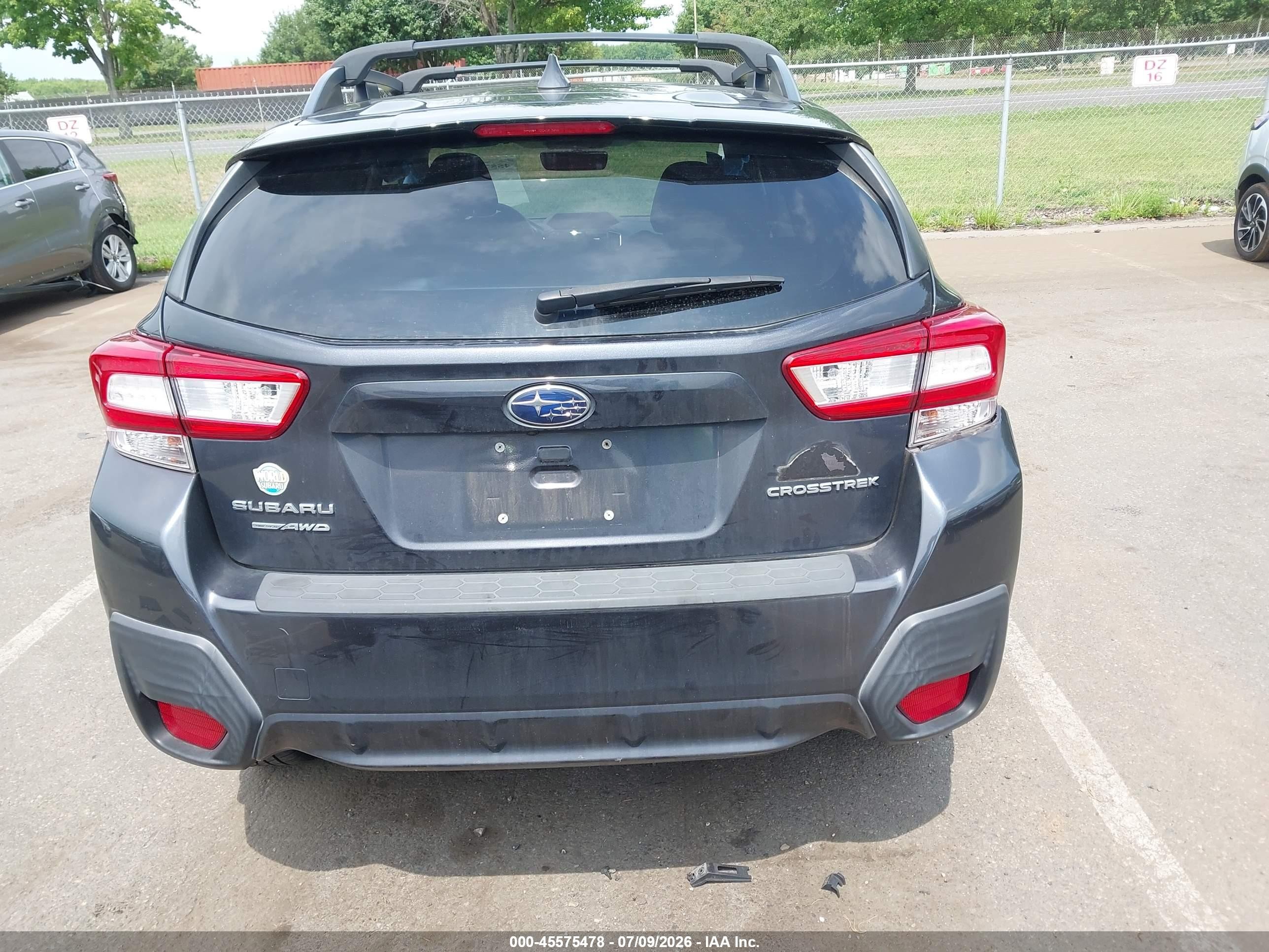 2018 Subaru Crosstrek 2.0i Premium Серый vin: JF2GTABC0JH285709