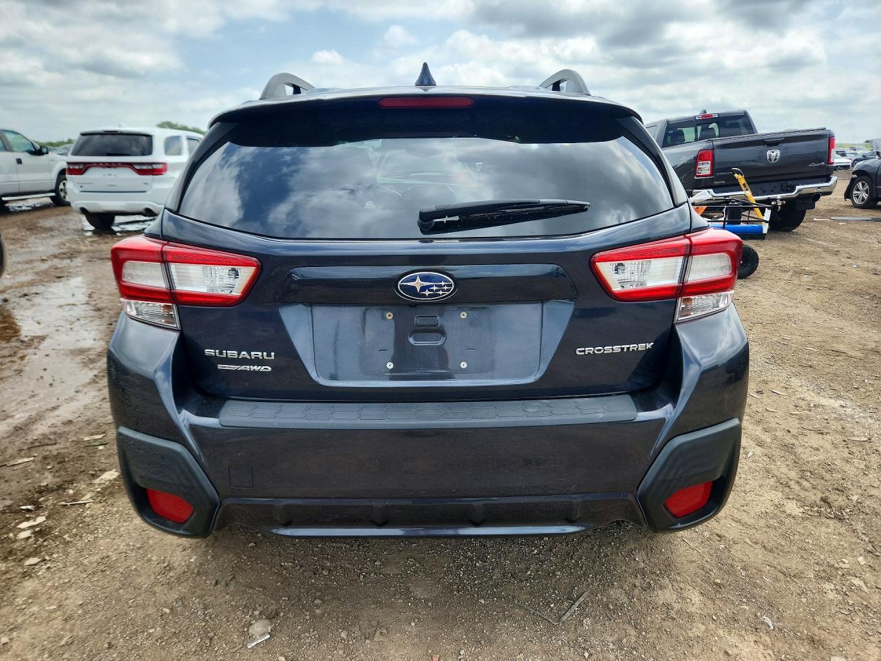 2018 Subaru Crosstrek Premium Gray vin: JF2GTABC0JH291297
