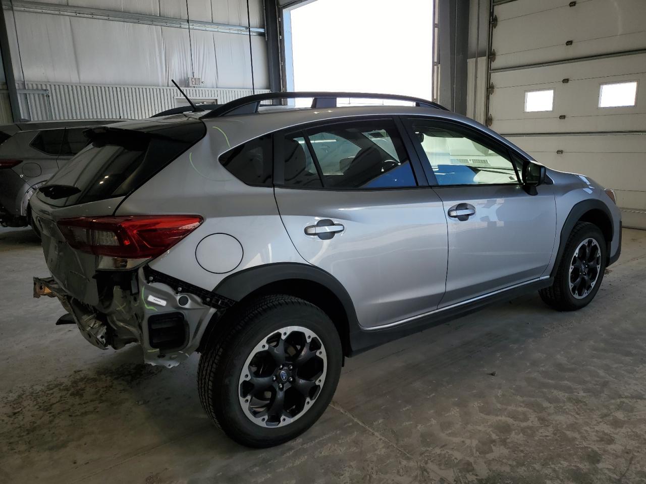 2023 Subaru Crosstrek  Silver vin: JF2GTABC1PH209554