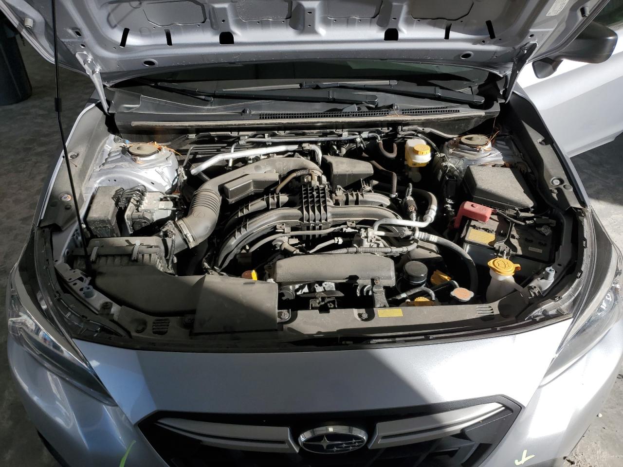 2023 Subaru Crosstrek  Silver vin: JF2GTABC1PH209554