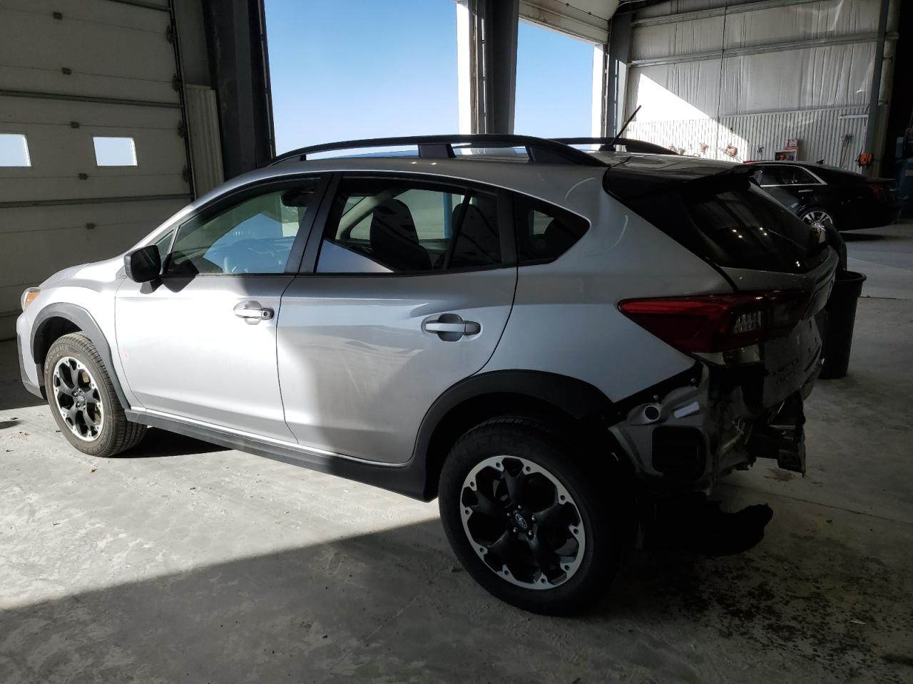 2023 Subaru Crosstrek  Silver vin: JF2GTABC1PH209554