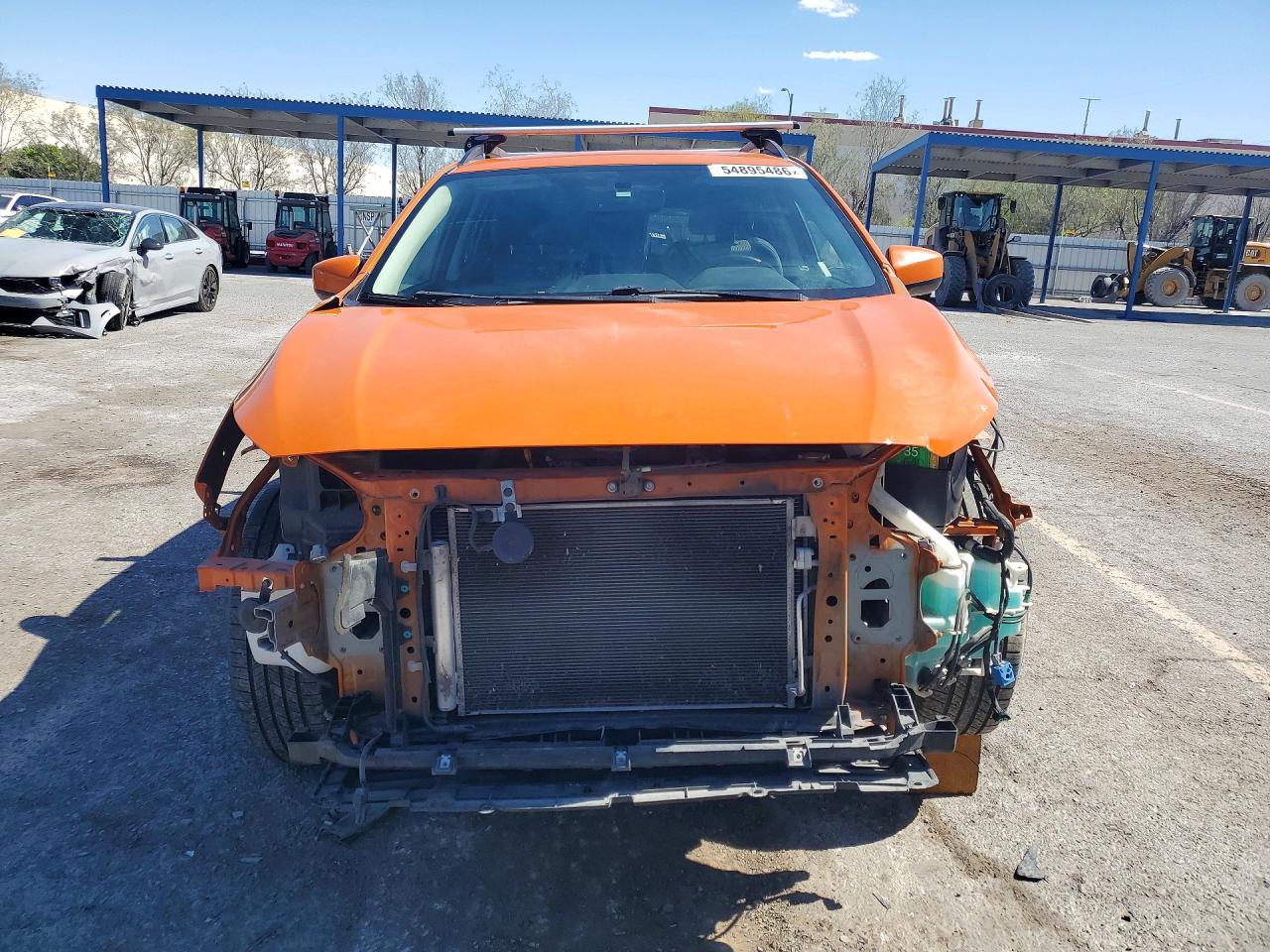 2018 Subaru Crosstrek Premium Orange vin: JF2GTABC2JH318614
