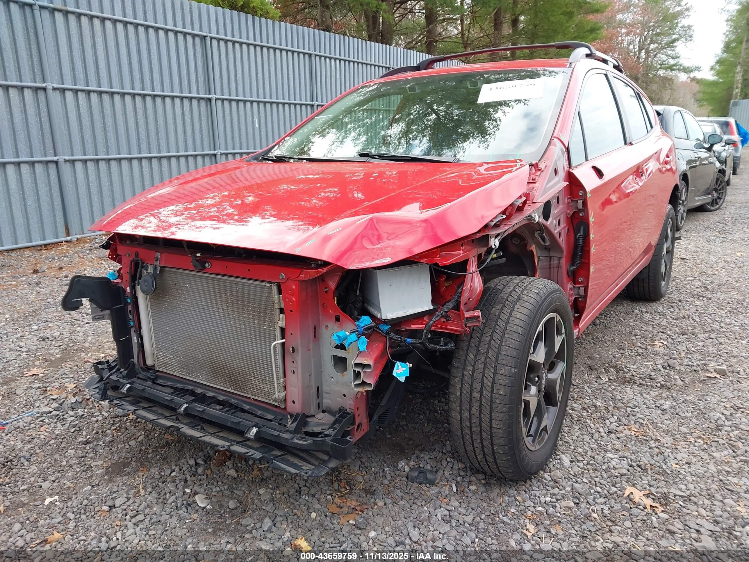 2020 Subaru Crosstrek   Red vin: JF2GTABC2LH262614