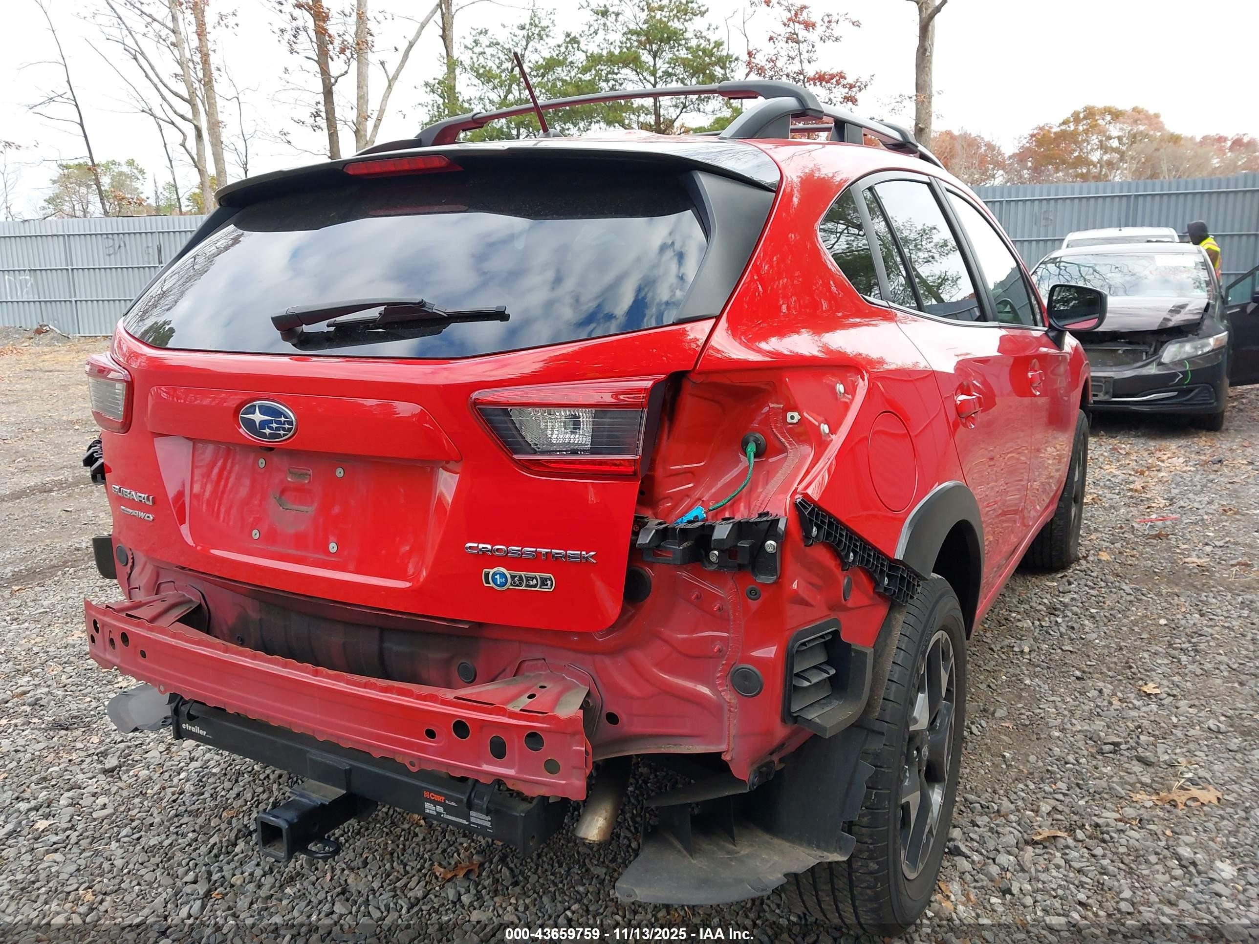 2020 Subaru Crosstrek   Red vin: JF2GTABC2LH262614