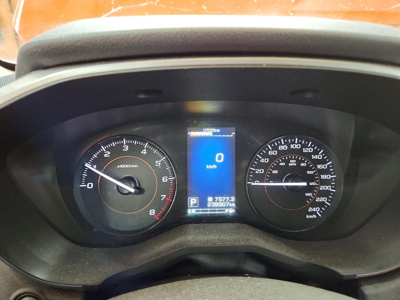 2018 Subaru Crosstrek Premium Orange vin: JF2GTABC3JH314815
