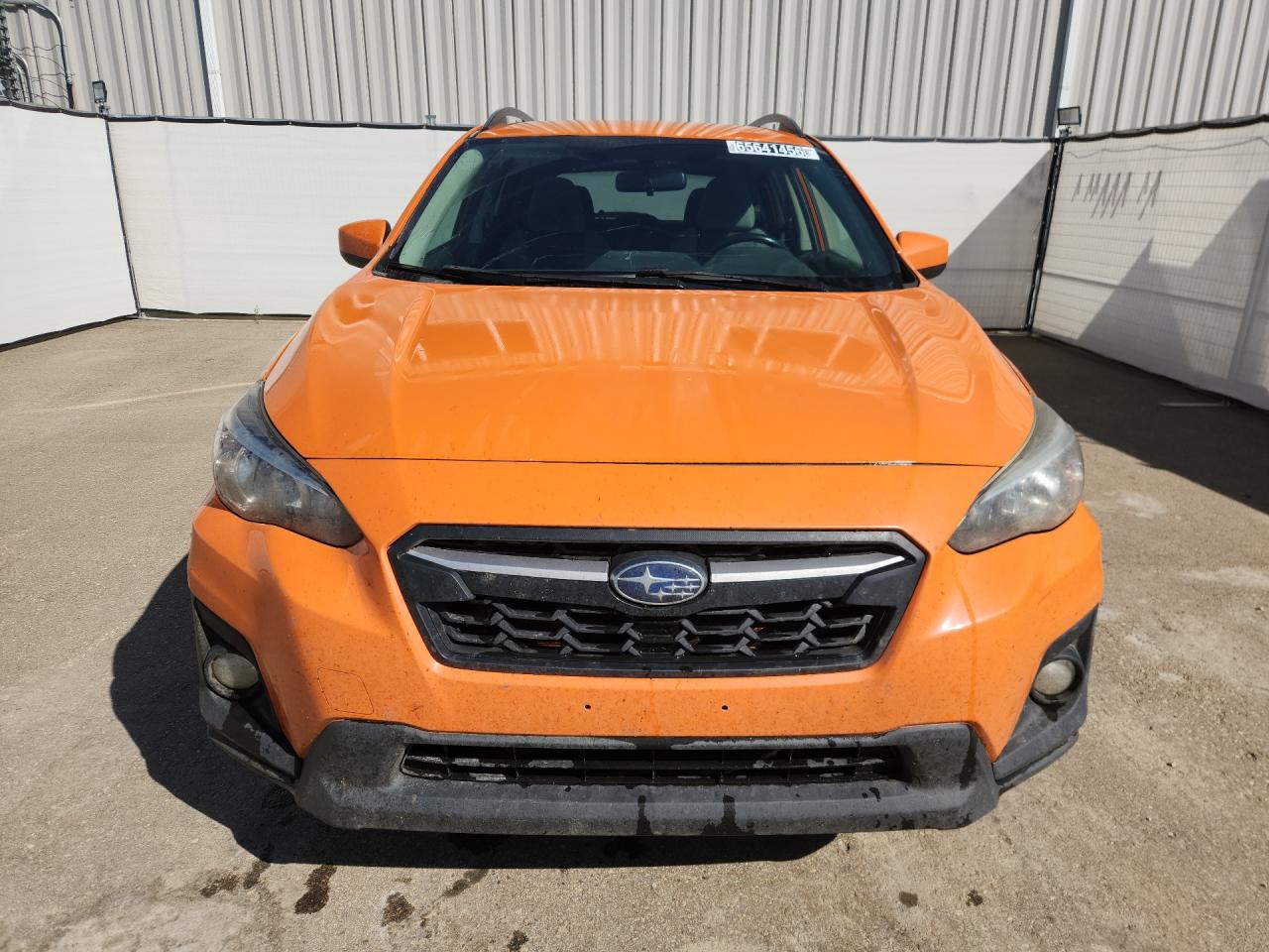2018 Subaru Crosstrek Premium Orange vin: JF2GTABC3JH314815 Damage: Front Bumper/Cover, Chipped, 10 Or More